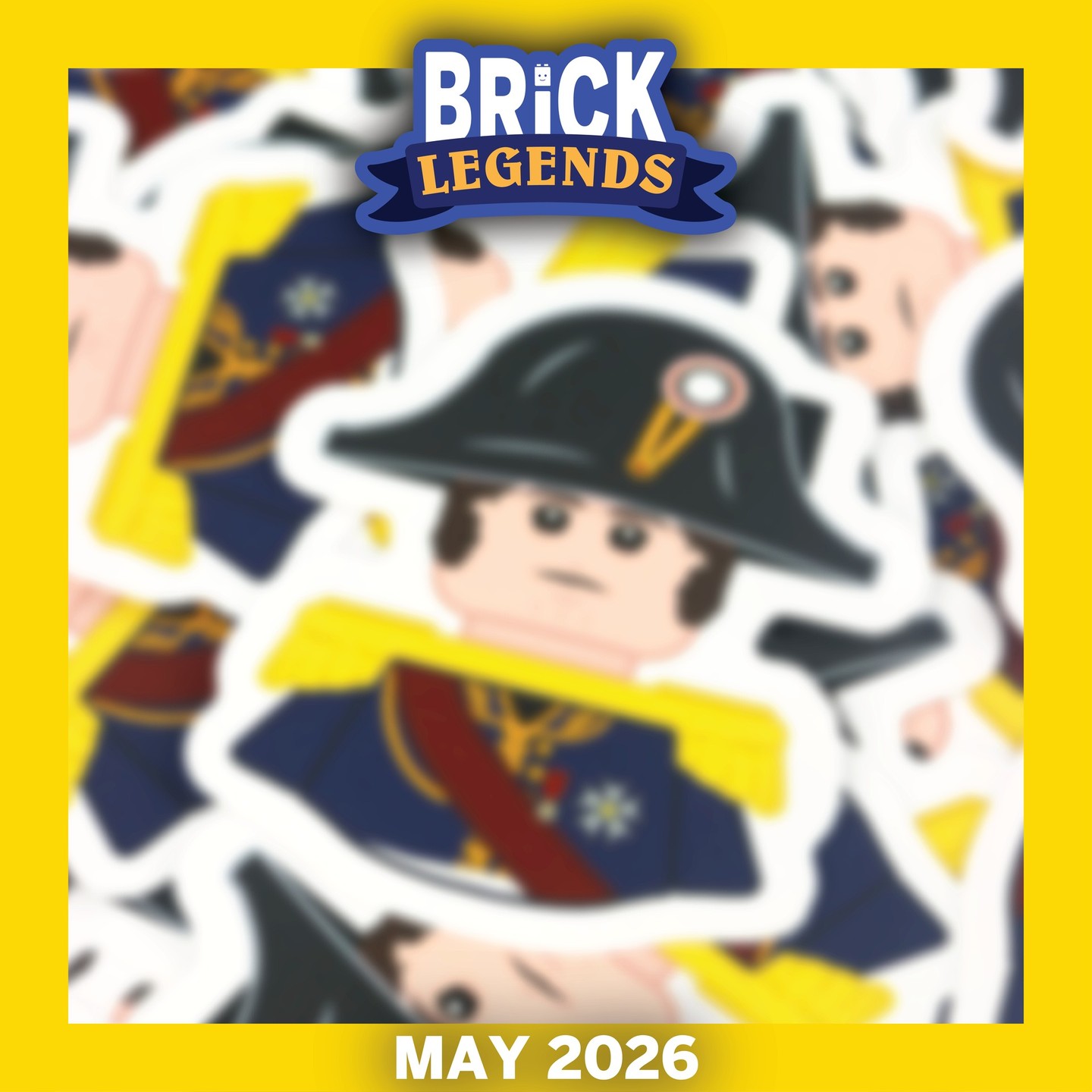 💥 The May Legend Bust Sticker is here to join your Brick Legends adventure - Exclusively available at United Bricks in the May 2026 Box!
👉 Subscribe before 15th May 2026, 12pm (BST) to claim this Sticker (and MORE!) inside the May 2026 Brick Legends Box!
📦 May 2026 Boxes will start shipping from 20th May 2026 onwards.
-
#BrickLegends #UnitedBricks #AgeOfEmpire #CollectorsBox #ForCollectors #Minifigures #AgeOfEmpireMinifigure #AFOL #MinifigDrop