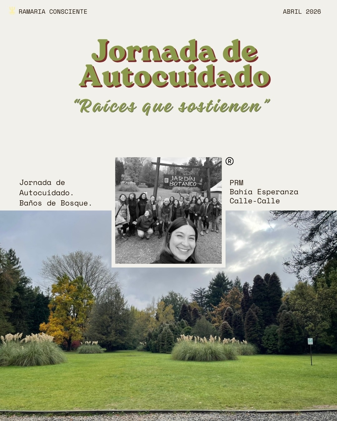 Vivimos una jornada profundamente significativa junto al equipo de PRM Calle-Calle Bahía Esperanza en el Jardín Botánico y alrededores de Valdivia
En “Raíces que Sostienen”, nos dimos el espacio de pausar, respirar y reconectar… con la naturaleza, con el cuerpo y también entre nosotros/as.
En medio de contextos de alta exigencia, abrir estos espacios de cuidado no solo es necesario, es transformador 💚
Agradecemos la confianza y la disposición de todo el equipo, que hizo de esta experiencia algo auténtico, humano y lleno de sentido.
En Ramaria Consciente acompañamos a organizaciones y equipos en el desarrollo de jornadas de autocuidado, bienestar y conexión, adaptadas a sus necesidades.
Si quieres llevar una experiencia así a tu equipo, te invitamos a contactarnos por DM o al correo equipo@ramariaconsciente.com
#Autocuidado #CuidarAlCuidador #BienestarLaboral #RamariaConsciente #BañoDeBosque