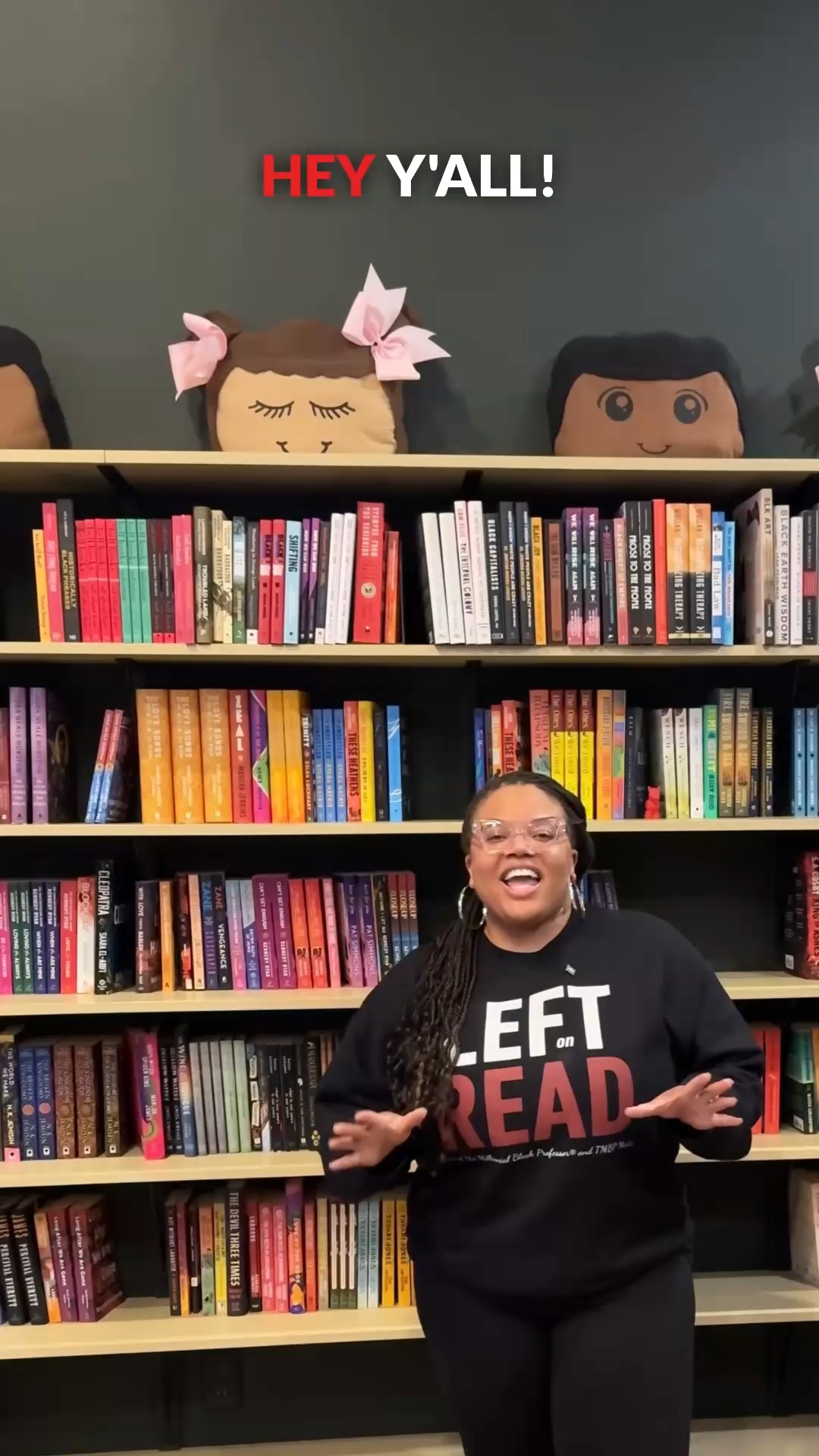 ✨Indie Bookstore Day 2026 is in the books! Thank you to everyone who patiently stood in line, extended grace, and kept the vibes vibing!
Special shoutout to Left on Read’s first-ever City of Wichita The Way to Work student employee and recent West High Student of the Month, Sherrye, who played a huge role in ensuring today was a success!
Congratulations to all of our prize winners. Stop by Left on Read during open hours to collect!
’Til next time… ! 📚
#IndependentBookstoreDay #LeftOnRead #WichitaEvents #IndieBookstoreDay #BlackOwnedBookstore