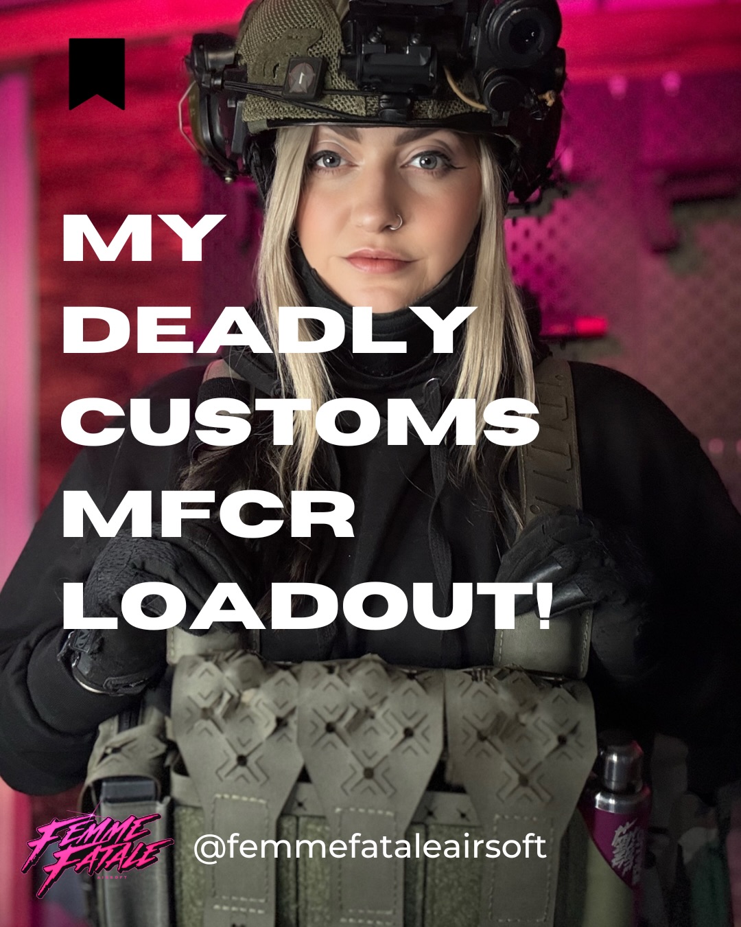 The @deadly_customs MFCR (Modular Fortis Chest Rig) is one of my favourite recent additions to my kit collection. It has a solid build, is genuinely modular, and versatile enough to swap between skirmishes and milsims without rebuilding the whole rig. The full breakdown of my loadout configuration (and my honest thoughts) is on the blog - link in bio! 🔗 AD
Partners ❤️🔥
•
BELT & KYDEX: @deadly_customs
Use code ‘femmefatale’ for 10% off 🥵
www.deadlycustoms.co.uk
•
🇬🇧 STORE: @bztacticaluk
Use code FF5 for 5% off
www.bztactical.co.uk
•
🔋 Powered by: @rebelprecision
•
#airsoft #airsofting #airsoftcommunity #airsoftuk #femmefataleairsoft