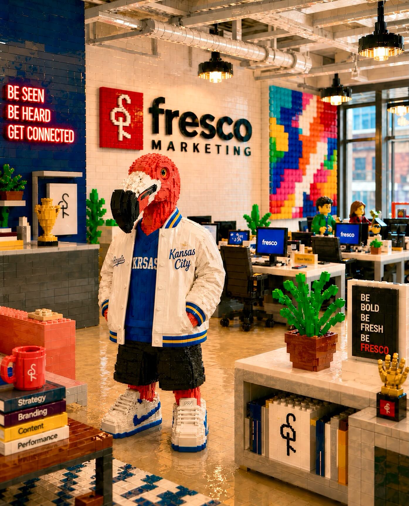 Federico’s been cooking something at the office 🦩⚽️
Guess it paid off.
Messi, Cristiano, Mbappé… now Federico’s in the lineup.
LEGO set coming soon. 😉 #befresco #worldcup #kansascity