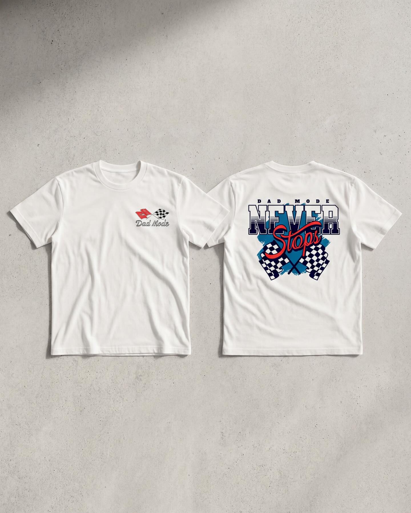 New tee just dropped, tap the link in bio and grab yours before it’s gone. 🏁