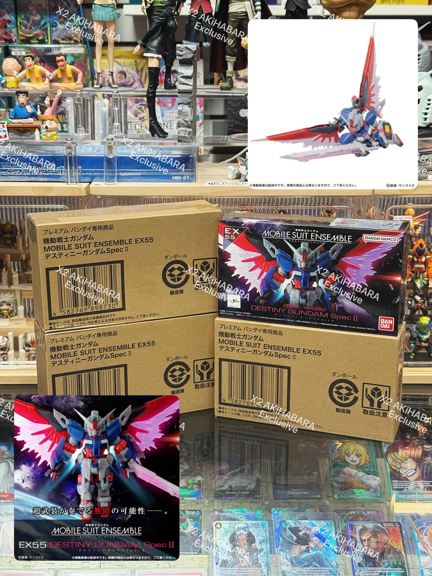 NEW⚠️新品入荷⚠️
收錄再現分身用紅色骨架,光之翼特效零件!
PB限定|GASHAPON限定拼裝扭蛋
MOBILE SUIT ENSEMBLE EX55
《高達Seed Freedom》命運高達SpecII
#premiumbandai #mobilesuitensemble #pandahobbynotcanadalargestgundamstore #pandahobbynotcarryitem #destinygundamspecⅱ