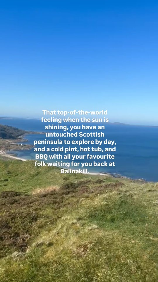 This is what weekends at Balinakill are all about 😎
Exploring Kintyre during the day and then reconvening with the whole crew for a night of good food, great craic, and the best company.
A rewarding hike up to Dun Skeig viewpoint is a great way to spend your morning or afternoon — you'll have earned that cold pint! 🍻
Planning a group getaway? Balinakill is a big country house on the west coast of Scotland with 12 ensuite bedrooms, tonnes of character, and plenty space for large groups to relax and unwind. DM us to check availability for your preferred dates 📩
#explorekintyre #wildaboutargyll
#largegroupaccommodation #selfcateringaccommodation #hiddenscotland