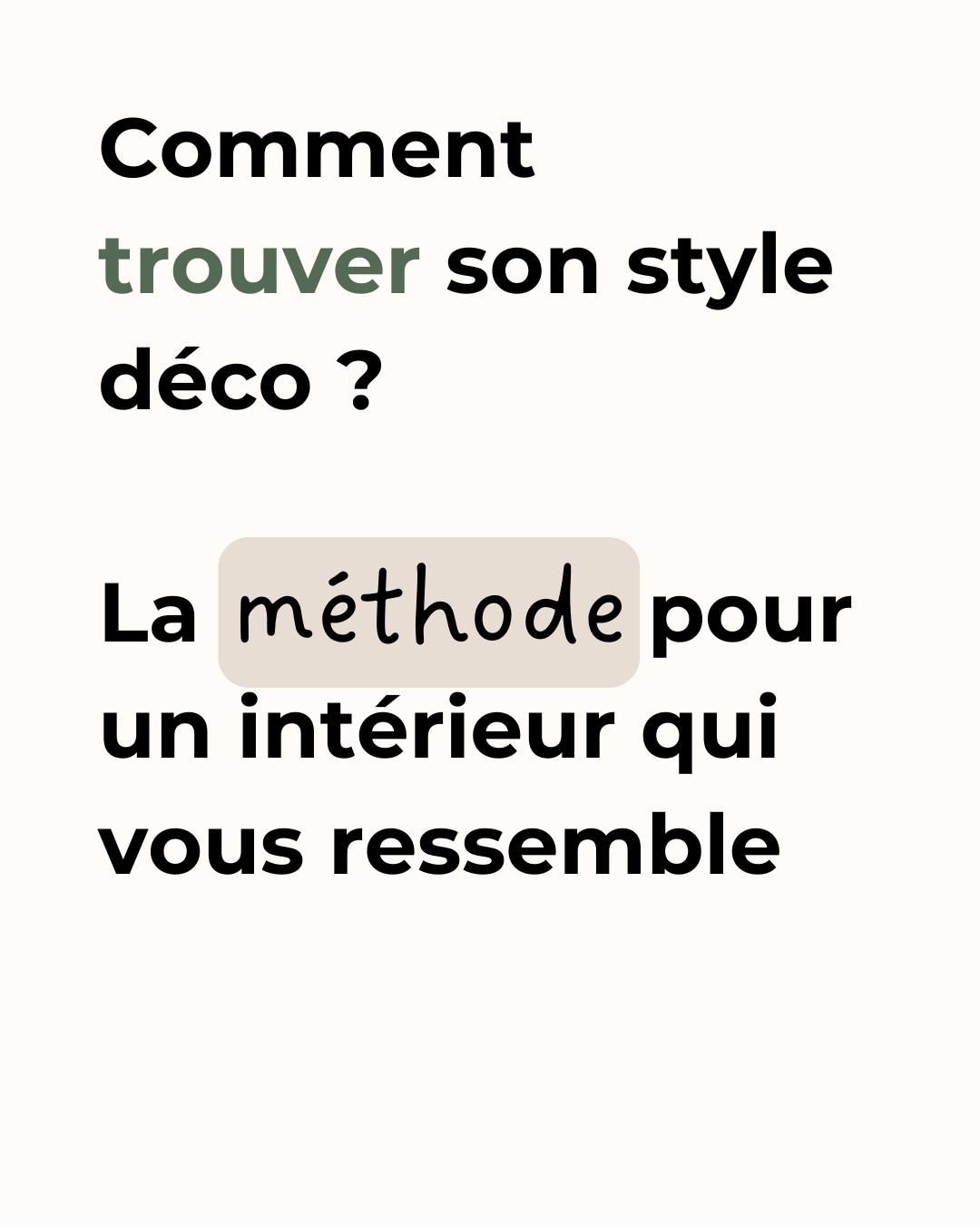 Vous adorez le minimalisme... ET le cosy. Vous aimez les matières naturelles... ET les couleurs. Finalement vous ne savez peut être pas quel style déco est vraiment le vôtre ?!
Bonne nouvelle : vous n'avez pas à choisir une étiquette !
Votre style, c'est l'intersection de vos envies, de votre mode de vie, et de ce dont vous avez besoin pour vous sentir bien chez vous. Et ça, ça se découvre ! Mais il existe une méthode pour le faire.
Dans ce carrousel, je vous guide en 5 étapes clés pour trouver votre style de décoration intérieure. Sans vous noyer d'info, et sans acheter au hasard.
Sauvegardez ce post : vous en aurez besoin le jour où vous attaquerez votre projet.
💬 Dites moi en commentaire, vous vous définiriez plutôt scandinave, japandi, éclectique… ou complètement indéfinissable ?