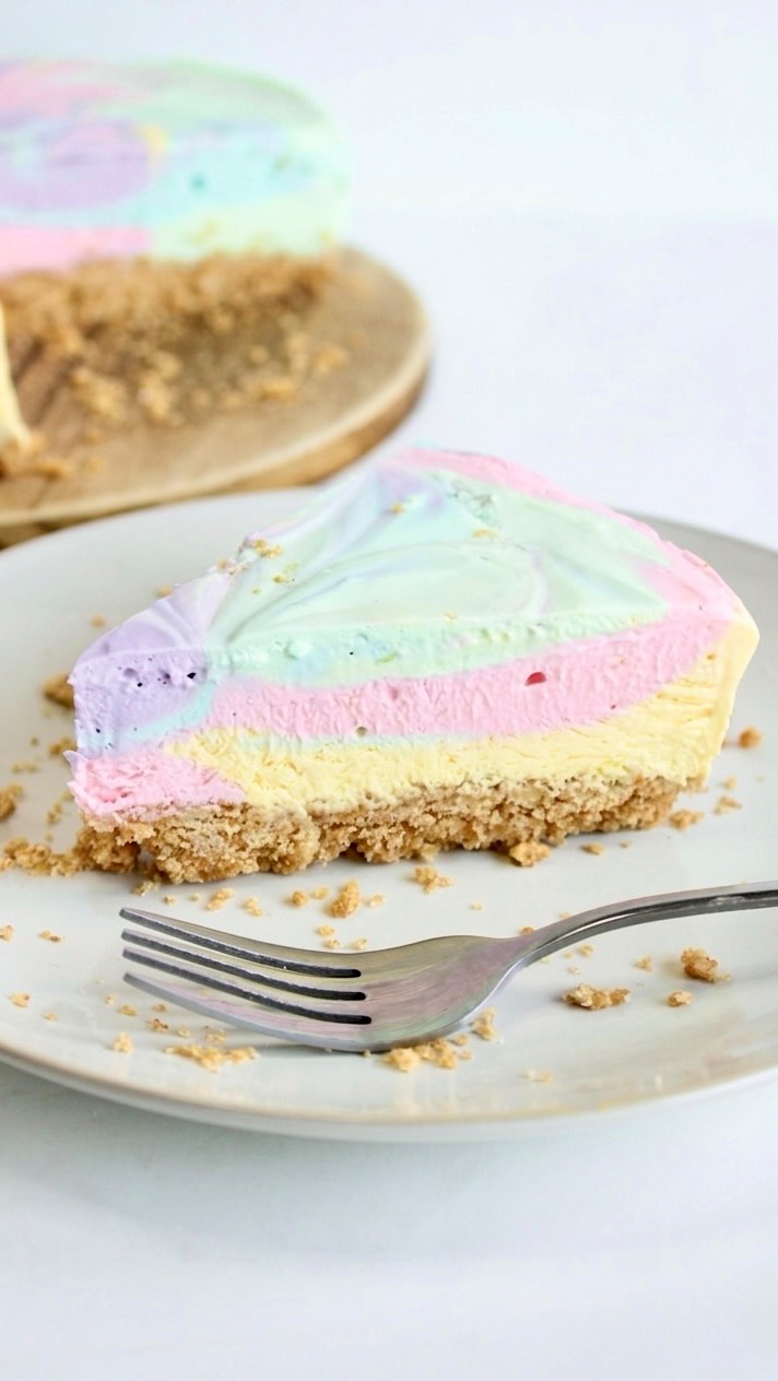 Pastel dreams in every bite 🍋🍰
This no-bake lemon cheesecake is bringing all the soft, #swirled magic. Colored with @chefmaster Liqua-Gel Colors for that perfect, gorgeous finish
Colors used:
💚 Mint Green
🩷 Bakers Rose
💛 Lemon Yellow
💜 Violet
🩵 Sky Blue
Would you go for a slice or keep it too pretty to cut? 💭✨
#recipe #cheesecakerecipe #lemoncheesecake