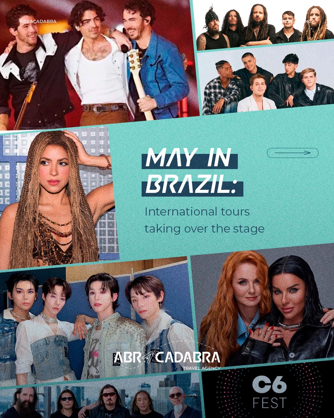 If you’re thinking about planning a trip to see one of these shows, timing and organization make all the difference. 🎶
Save this post to keep track of the dates.
And when you’re ready to turn one of these shows into a well-planned trip, click the link in the bio.
.
.
#BrazilConcerts #MayInBrazil #BrazilEvents #ConcertTravel