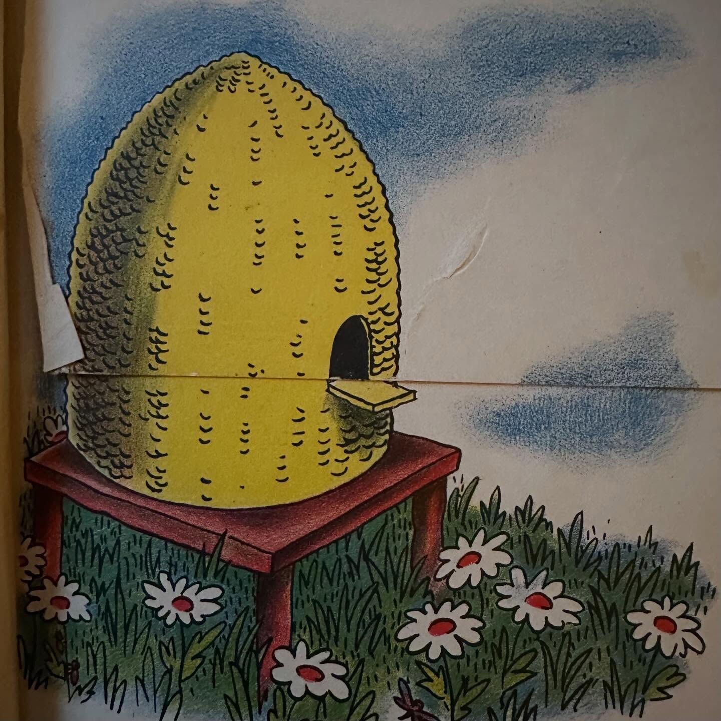 Thoroughly absorbed by this lift-the-flap book of my mother’s. It’s called Anybody at Home by H.A. Rey and was published in 1939 in London.
It has reignited my passion for the classic illustrators who formed my childhood memories, now glad I was not allowed to touch some of the older ones !!