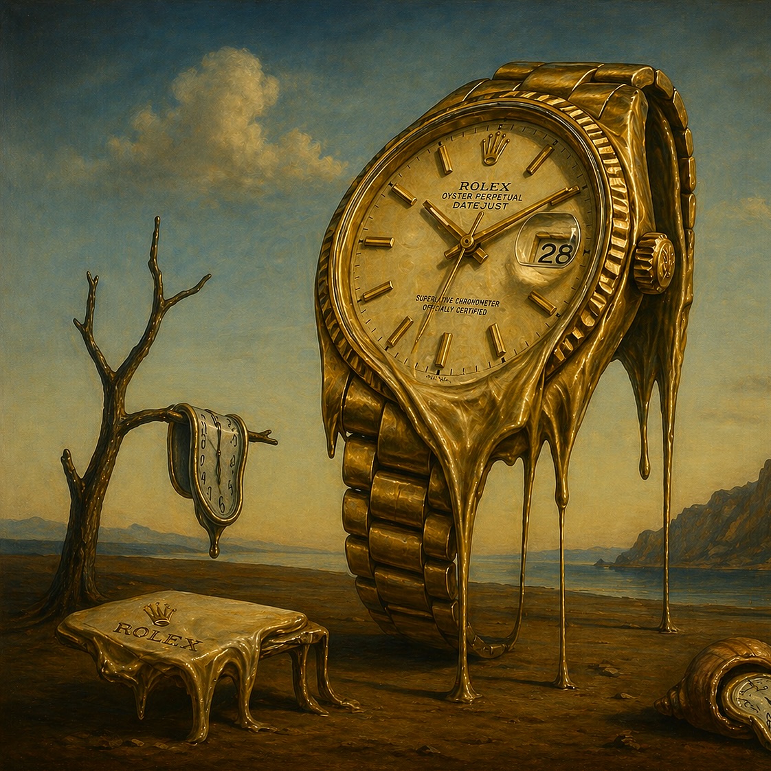 Time melts. Style doesnât. âł
A surreal take on luxury â where precision bends, seconds stretch, and elegance drips into dreamlike form. This Dali-inspired Rolex concept turns time into art while blending classical fine art influence with modern advertising.
âĄď¸ Mixing iconic art styles into brand visuals creates something unexpected â familiar, yet completely reimagined. When classical surrealism meets luxury watch advertising, the result feels timeless in every sense.
Because true icons donât just tell time⌠they redefine it.
cbirdcreative.com
#DaliInspired #SurrealArt #RolexAd #LuxuryWatch #rolex