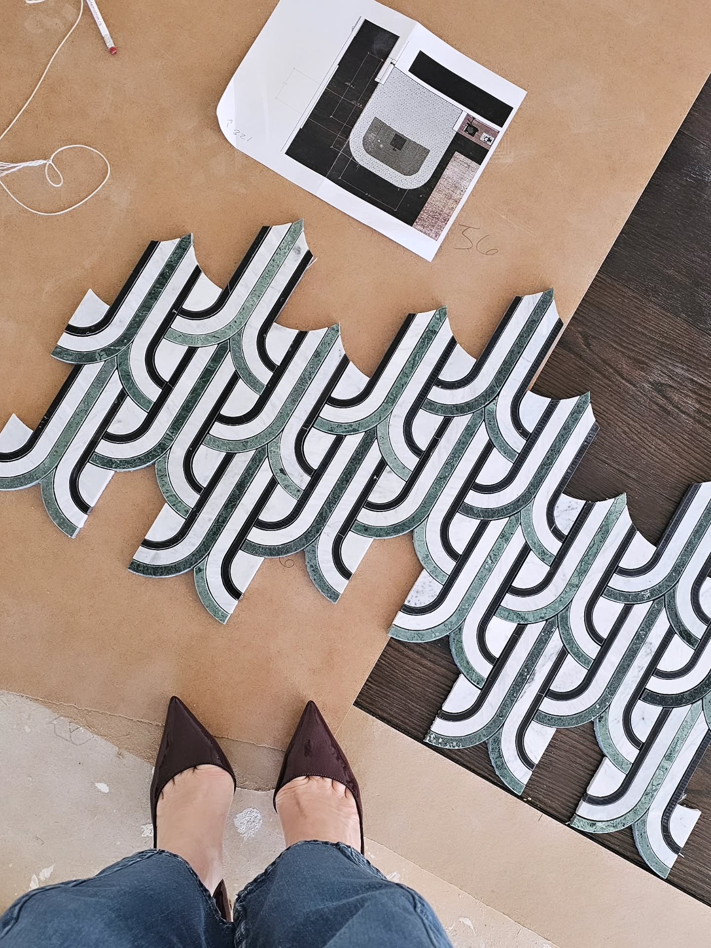 Art deco bar vibes for an in progress project.
#bts #anacoleinteriors #artdeco