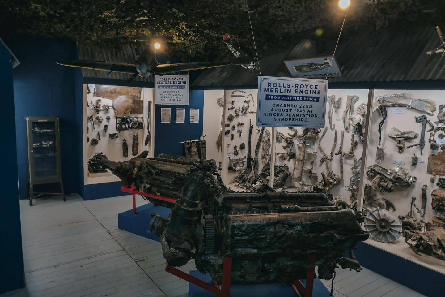 Over the last year we have had some major improvements happening within our on site RAF Sleap museum! With new rooms being added like shown here The Crash Room, The glider display and German Room. Open every weekend please do come in and take a look around #musuem #rafmuseum #history