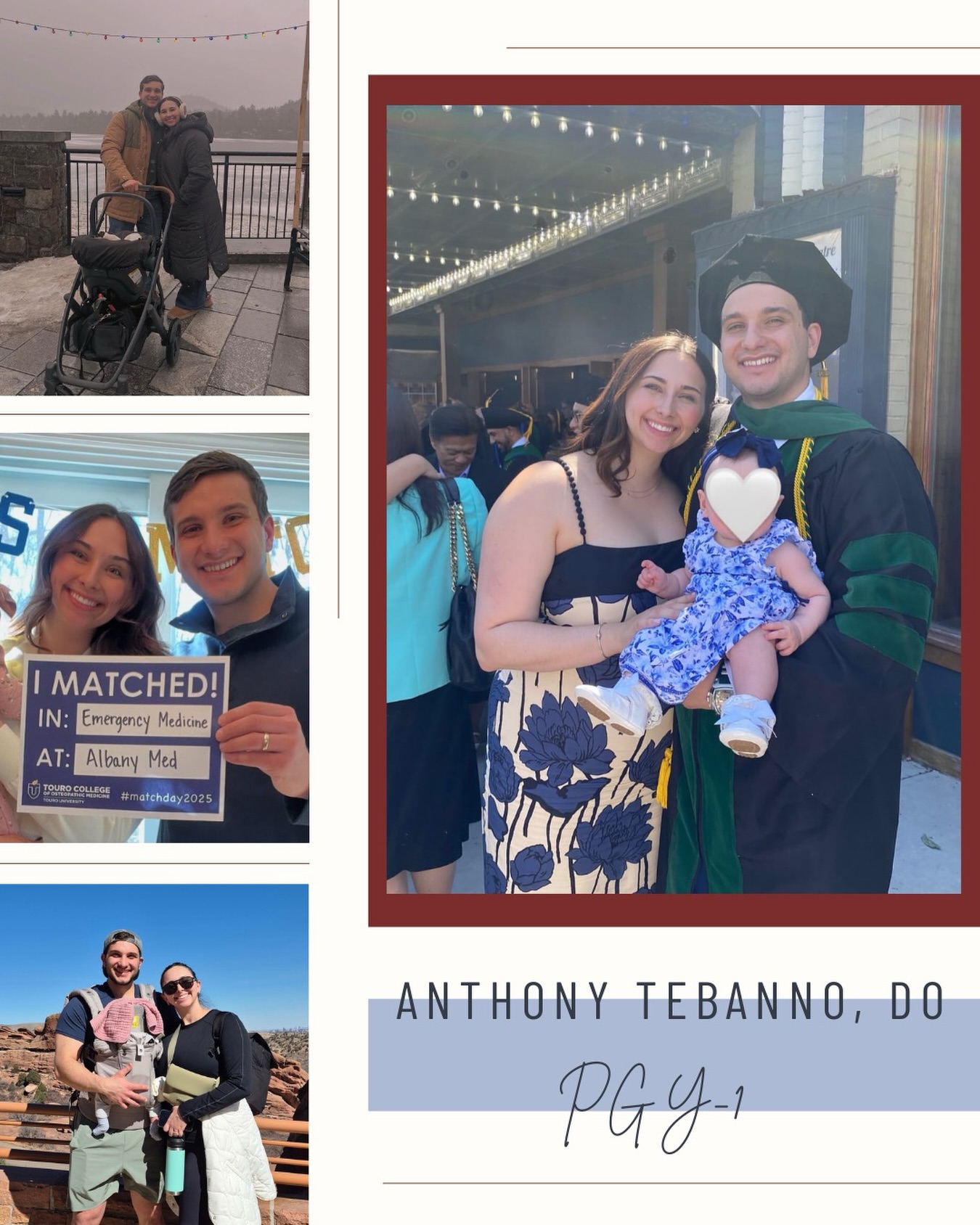 Next up on our ‘tern Tuesday is our home grown hero, Dr. Anthony Tebbano!
📍Hometown: Halfmoon, NY
🩺Med School: TouroCOM Middletown
🏋️♂️Hobbies: Weight lifting, hanging with my dog, fishing, cooking
🤙🏽Albany perks: Access to the outdoors, good Italian food
🩼EM interests: Sports medicine, critical care