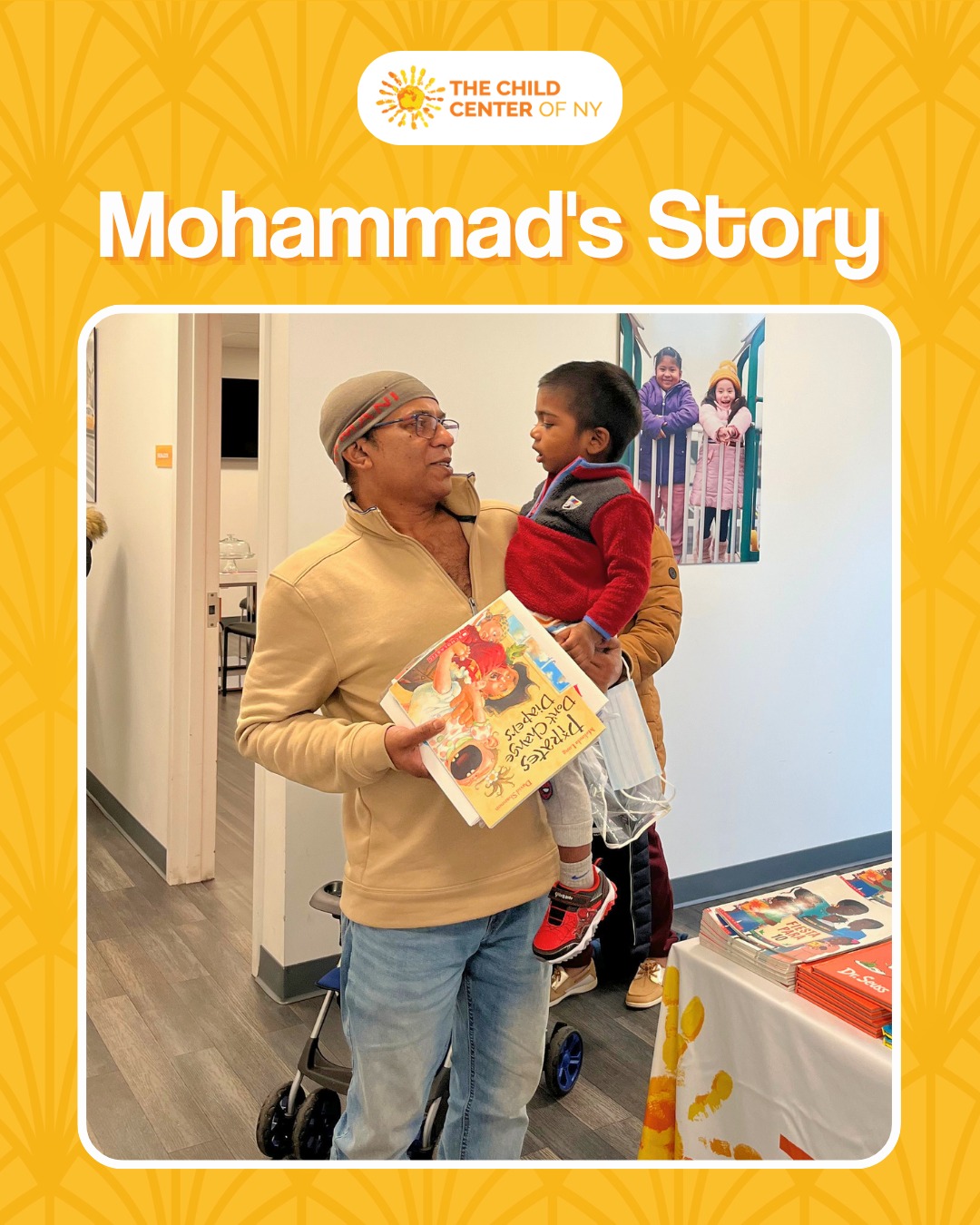 When Mohammad came to the United States from Bangladesh at 21 years old, he carried with him both big dreams and big responsibilities. Years later, after seeing his older son experience challenges with speech and socialization during the pandemic, he feared his younger son, Amir, might face the same challenges.
Then he found The Child Center of NY’s Early Head Start program.
Today, Amir is thriving: talking, playing, socializing, and preparing to begin 3K this fall. Through home visits and socializations, Amir’s family found not only support for his development, but more opportunities to learn, connect, and grow together.
“I had so much fear at that time. I don’t have fear now.”
Stories like Amir’s are why Early Head Start matters.
Read Mohammad's full story: childcenterny.org/post/mohammad-s-story