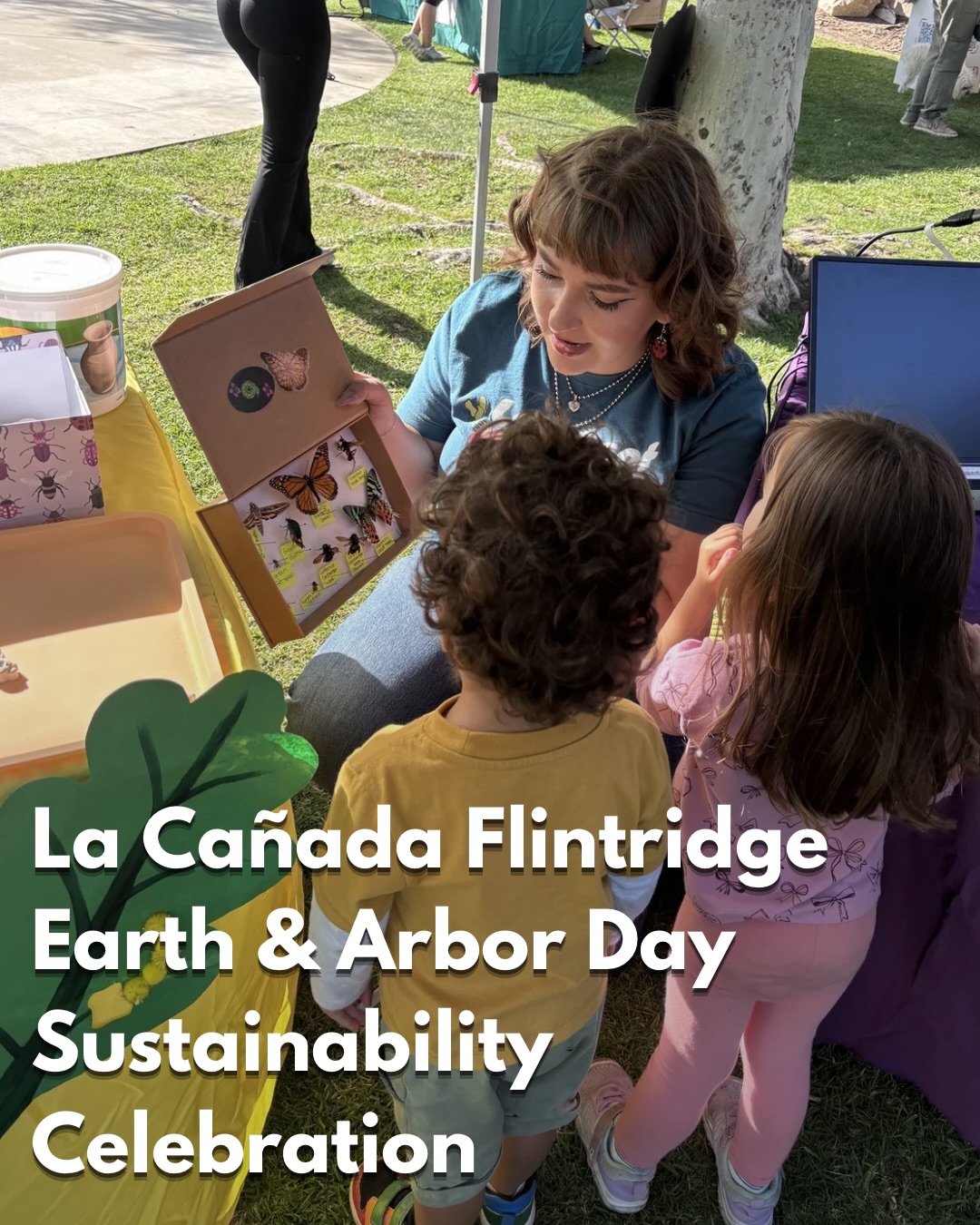 Last week we partnered with the City of La Cañada Flintridge for their Earth & Arbor Day Sustainability Celebration 🌎🌳
It was a joy bringing our compost expertise to a new community, along with our compost ambassadors (bugs!) and crafts including clay bug decorating 🐛, soil painting 🎨, and coffee filter butterflies 🦋. We loved spreading the magic of soil, compost, and all the tiny things that help our ecosystems thrive. ♻️
Thanks for having us, La Cañada Flintridge 💚