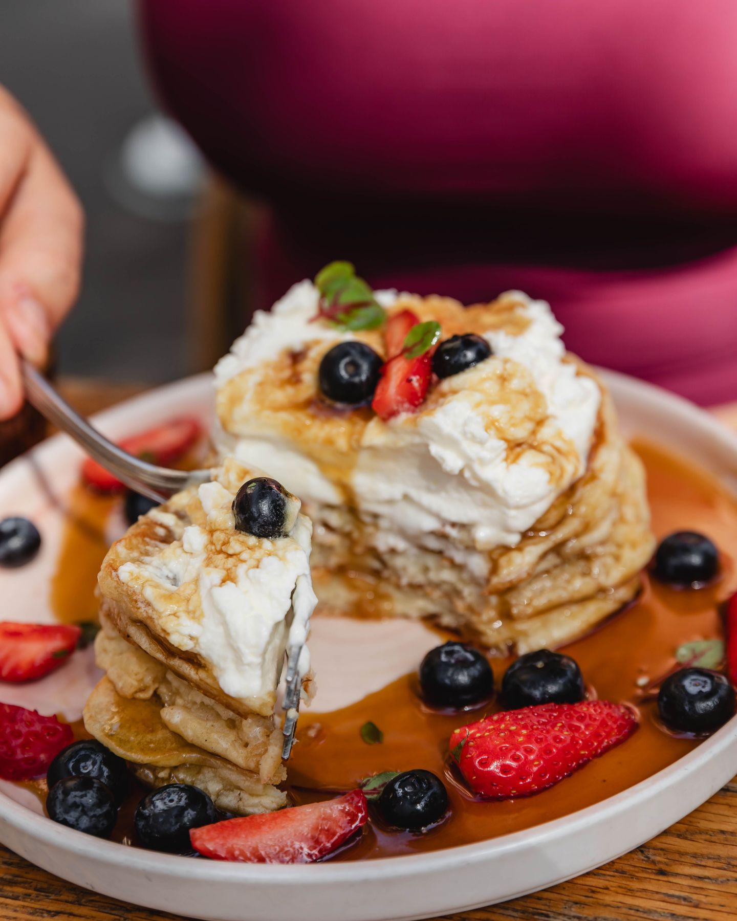 Les fruits rouges font leur grand comeback avec nos pancakes 😚
📸 @alicepages