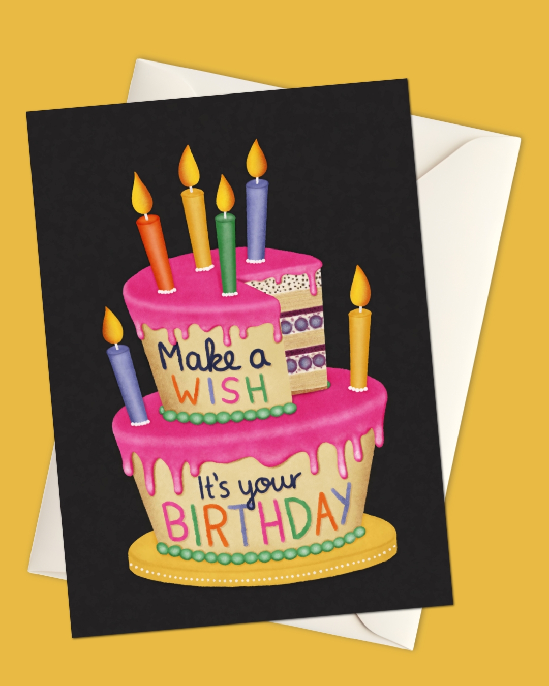 Every Birthday needs a cake!
This and more illustrations are available for licensing. Please contact me directly or my agency @advocateart01
#greetingcard #artlicensing #surfacepatterndesign
Happy Birthday - greeting card - surface pattern design - art licensing - adobe fresco - freelance illustrator - art for products
