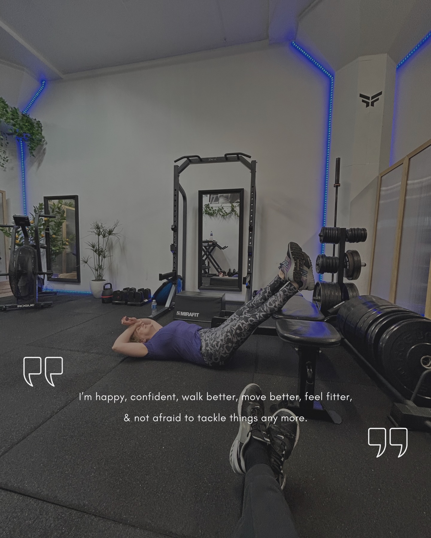 Meet Cat.
Cat surpassed her own expectations of herself with us
Thanks for everything you brought to your sessions before relocating ⛴️ we miss you here.
#clientwins #personaltraining #inclusivegym
@cat_douglas1