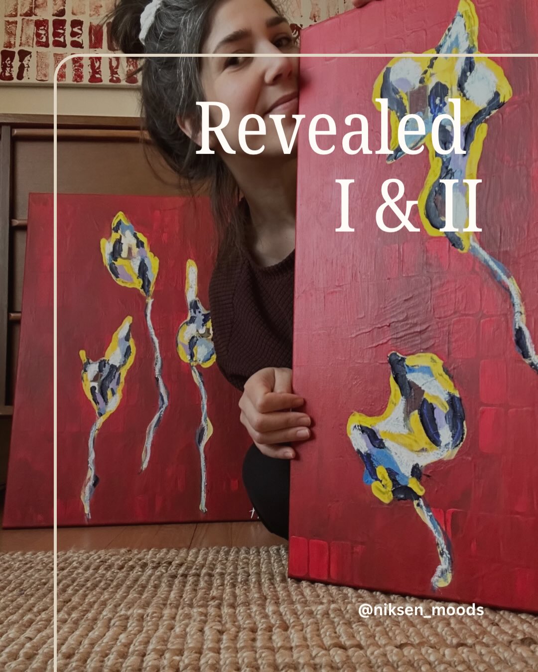 Revealed I & II, 2026
18” X 24”
Acrylic + Oil pastels
$225
Available for purchase. DM me if interested.
#shopthestudio
#niksenmoods
#painting