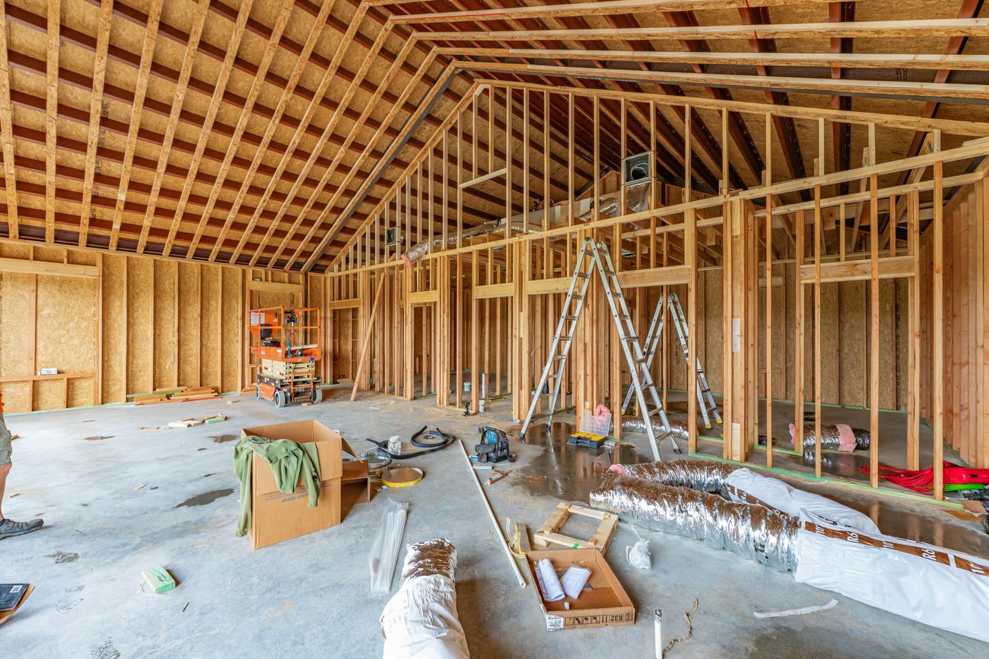 Barndo buildout in 3 Way, TX.