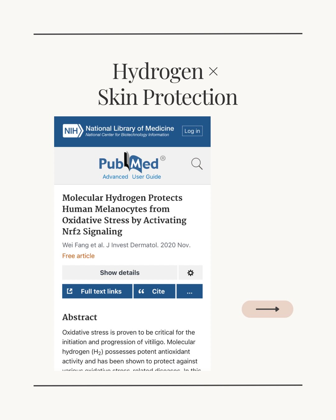 Hydrogen may:
✔ Protect melanocytes from oxidative stress
✔ Support skin health at a cellular level
✔ Have potential in conditions
#hydrogentherapy
#biohackingsecrets
#antioxidant
#skinhealth
#h2