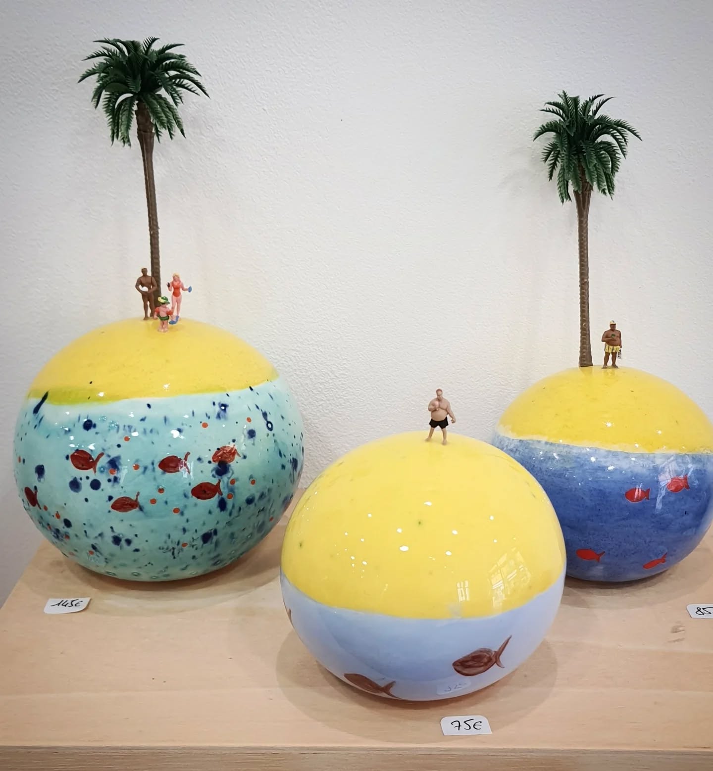 @yannicklebloas , céramiste Nous présente ses nouvelles sphères et mini monde
#yannicklebloas #artceramic #golflife #tennislife #galerielessouliersrouges