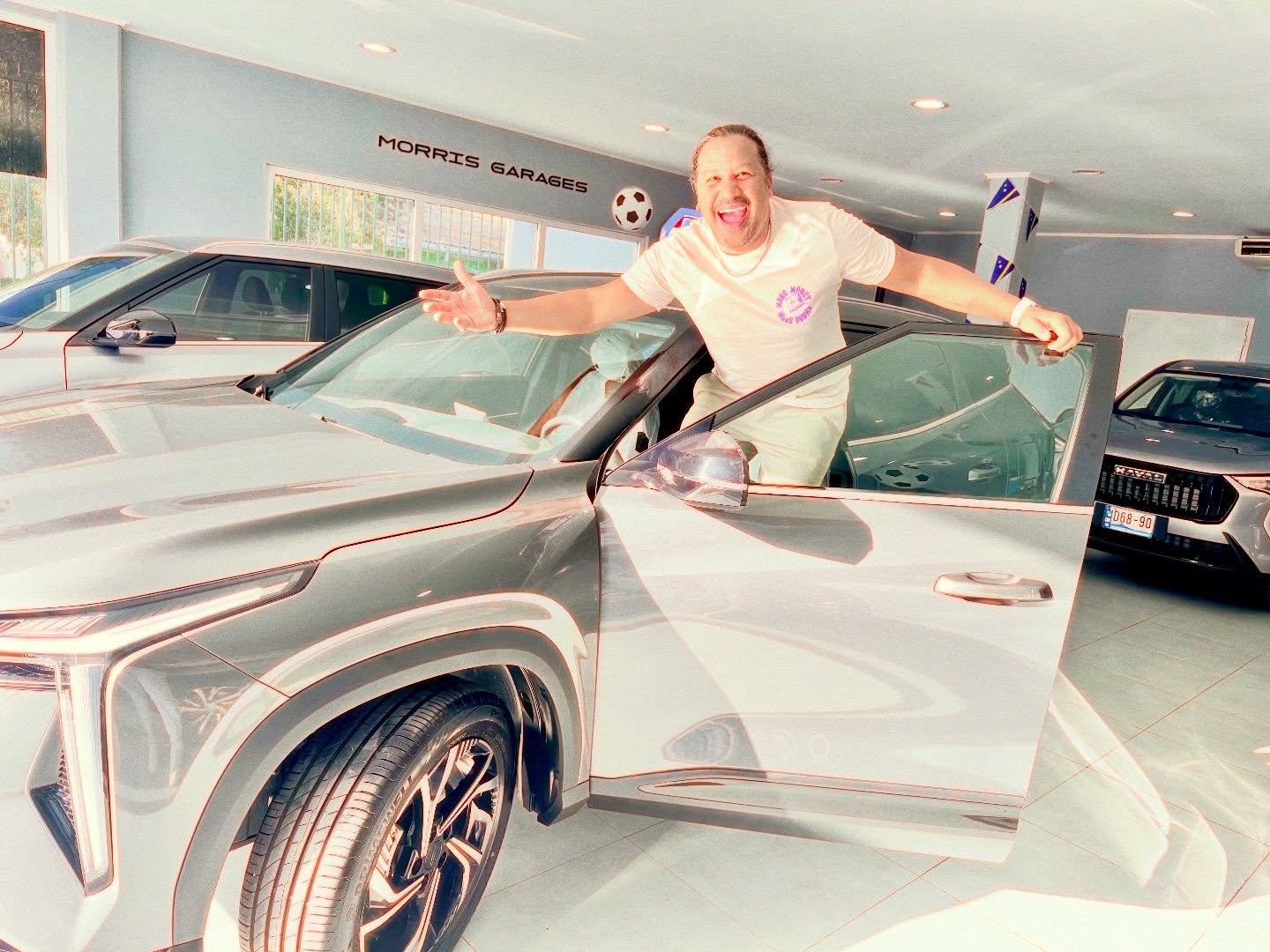 Celebrating the new favourite Sport SUV Comfort — the Geely Cityray🚙Grateful to StarMotors specialist for the guidance and support in making this achievement a reality.” BarnabyxGeely @starmotorscuracao @mcbcuracao @geely_motors
#AutomotiveExterior #Car #CasualClothing #FullLength #Happiness Indoors LandVehicle LuxuryVehicle MotorVehicle Geelycoolray barnabyishere✨ starmotors