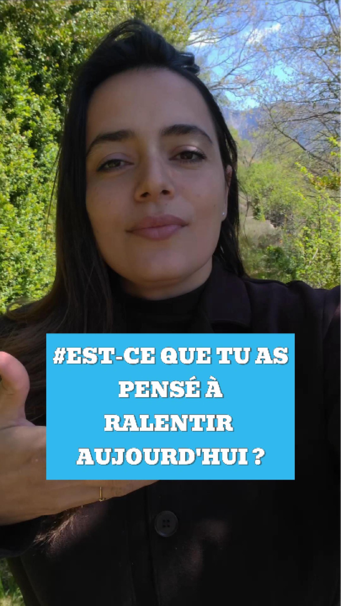 Est-ce que t'as pensé à ralentir aujourd'hui?
#breathing #respiration #relachement #relax