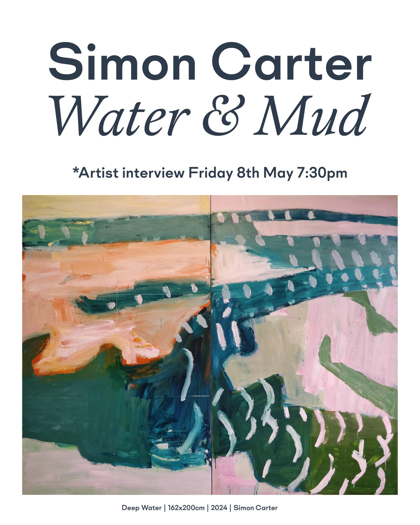 We are delighted to present this body of paintings and drawings by Simon Carter. Spanning more than a decade, the works bear witness to his sustained and intimate engagement with the diminishing salt marshes of the North Essex coastline.
Simon Carter is a co-founder of @paintbritain and is represented by @messumslondon gallery. His work is held in collections in the UK and abroad, including the @yalebritishart for British Art.
This exhibition at La Roche House, Belfast, offers a unique and exciting opportunity to see a substantial body of Simon’s work in person without having to cross the Irish Sea.
Early opening: Thursday 7th May, 6-9pm (opening for Belfast Late Night Art)
Official opening: Friday 8th May, 6-9pm (brief interview with the artist c.7:30/8pm)
Continues: Saturday 9th May to Monday 11th May, 11am-5pm
Private viewing: by appointment until 20th May
#contemporarybritishpainting #homegallery #artcollector #belfastexhibitions #contemporarypainting
