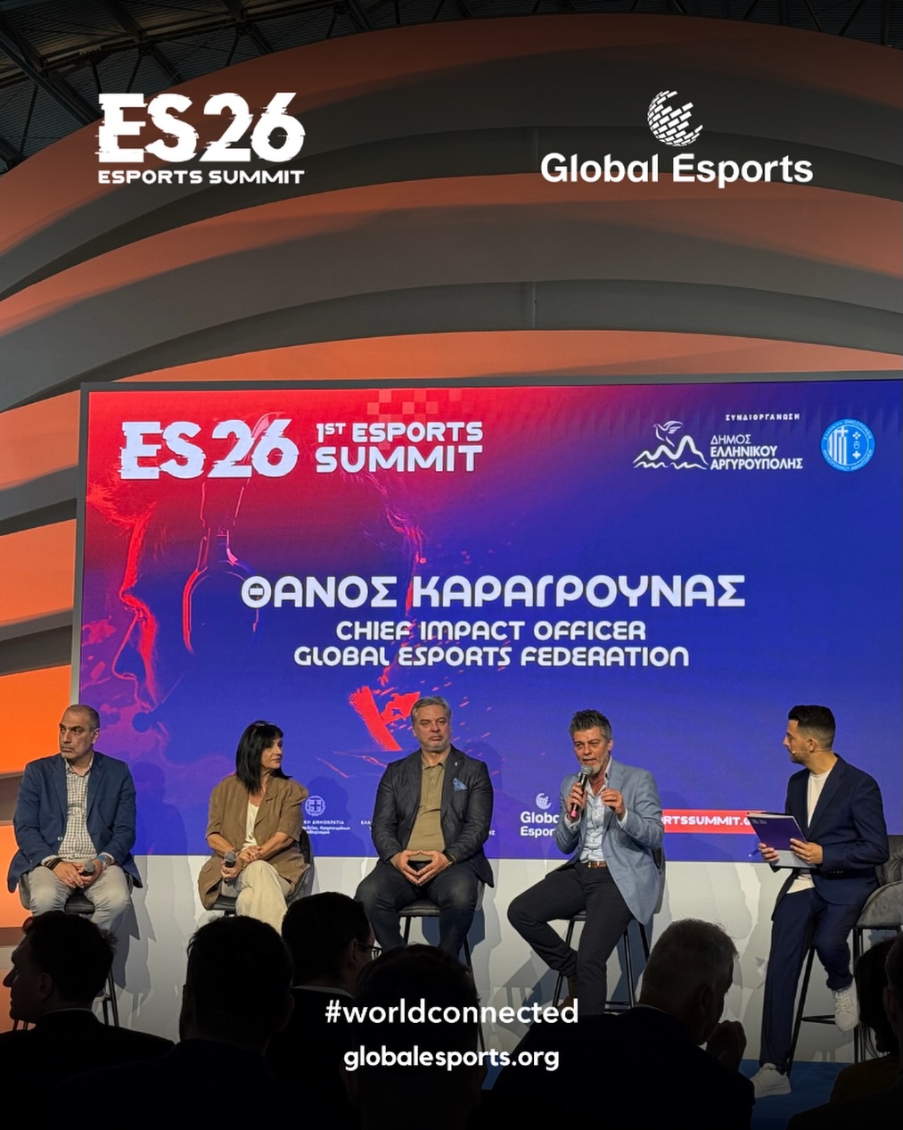Greece levels up 🇬🇷
With support from the Global Esports Federation, the first Esports Summit Greece 2026 brought the community together to shape a more sustainable, future-ready ecosystem.
GEF Chief Impact Officer Thanos Karagrounas also took the stage, spotlighting safeguarding, digital well-being, and community-led standards.
Read more: Link in bio.
#worldconnected #ES26 #EsportsSummitGreece #limitless