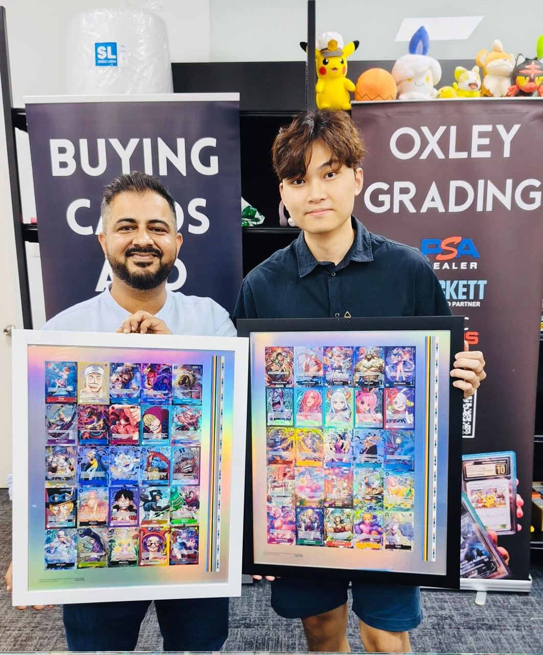 First One Piece uncut sheets in Malaysia 🇲🇾@oxleygradingmy