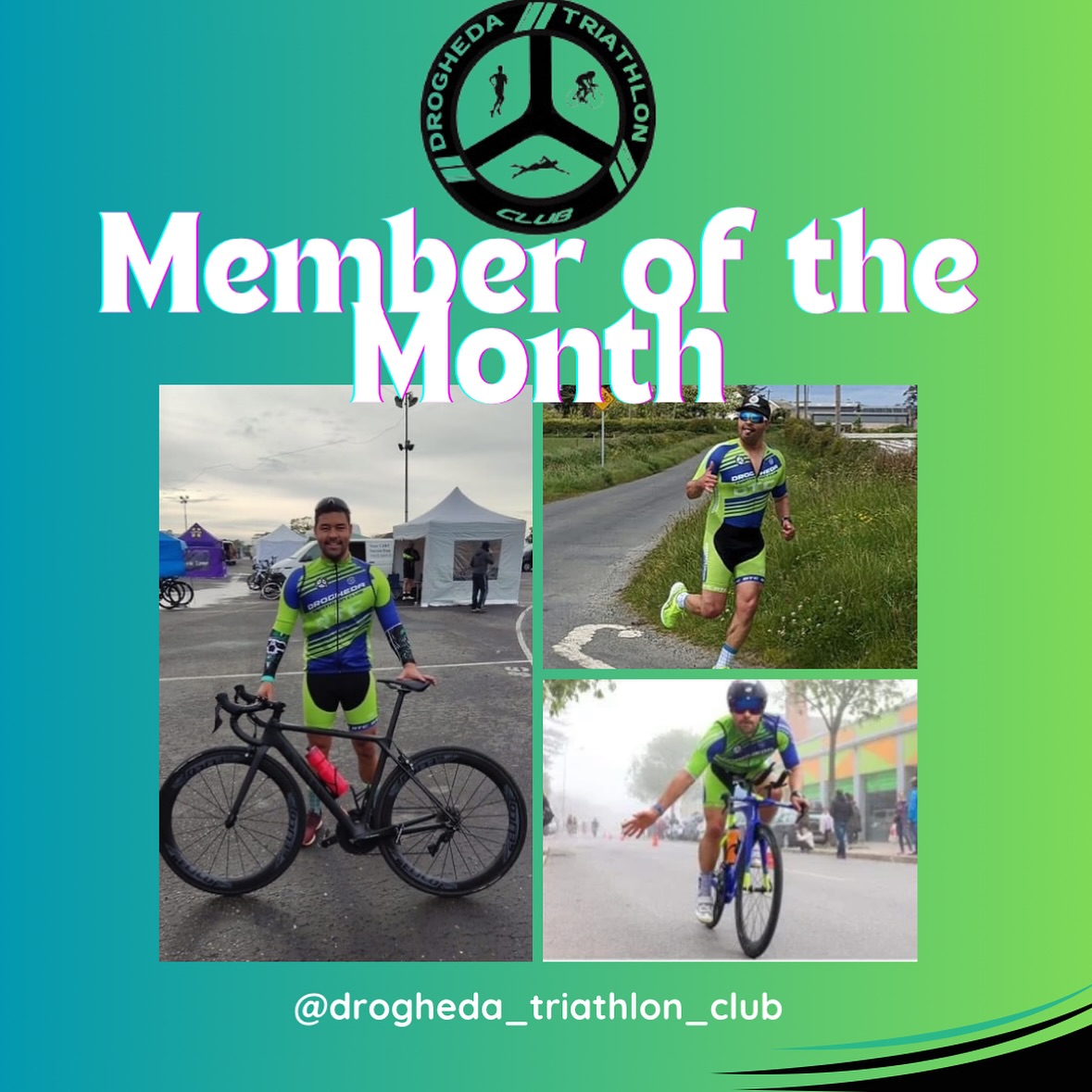 ✨Member of the Month ✨
As nominated by his fellow club members - April’s member of the month is no surprise! Hugo is a longstanding member with the club, known for his love of cycling, cheering on his teammates and being a ball of positivity, laughter and good spirit at every training session and race.
A self-proclaimed “Husband of the Year” in exchange for his long Sunday club spins - Hugo is always seen with the biggest smile and a joke to share with his fellow club mates. His presence at training sessions always brings about great conversations, memorable moments and belly laughs!
A deserving member of the month and long overdue for the wonderful Hugo!