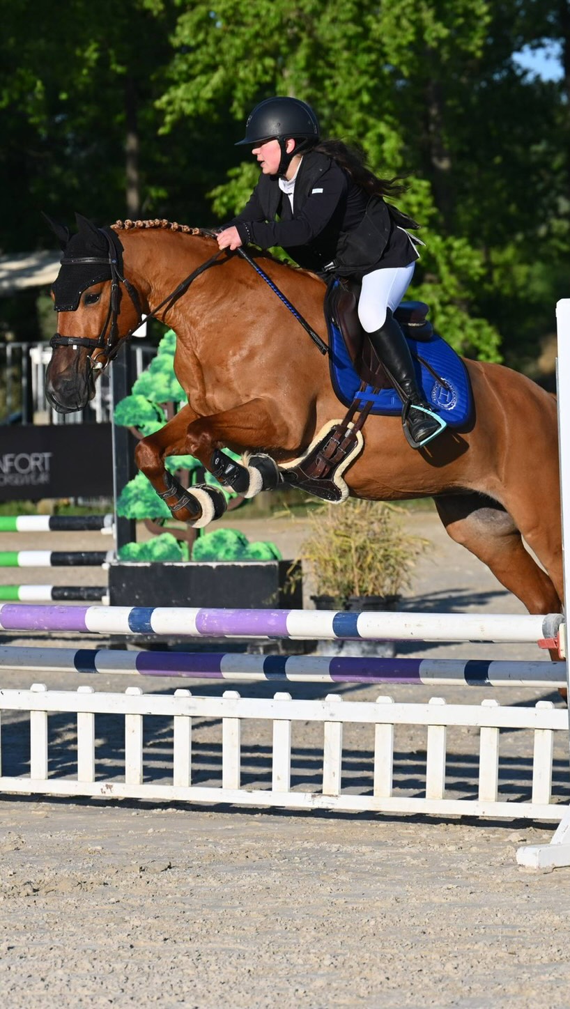Petit extrait du tours de Girly de La Méloise, monté par @yasmine.khrd, lors du Mans Harcour en prépa 80. De bonnes choses pour preparer la poney 2 de dimanche ! 🤩💪🏼
@forestiersellier @maxencegraves_forestiersellier
#lemans #harcour #poney #cso #sportponies