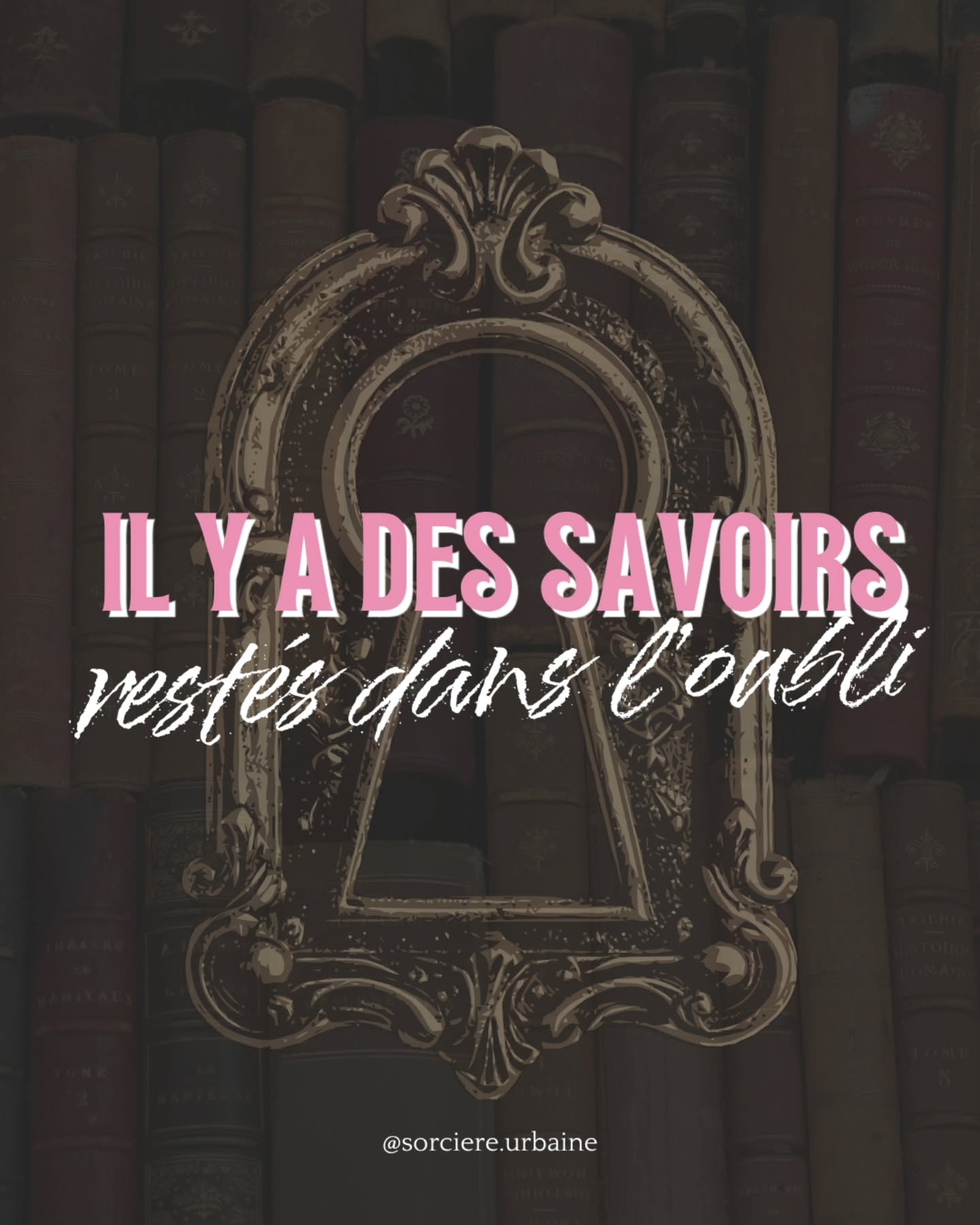 | Ces savoirs que je ne pensais jamais rouvrir 🤫 |
💫 Des savoirs qui ont été offerts, au coeur de la nuit, à la lueur des bougies.
🗝 Des enseignements que seules les premières initiées, les Apprenties pionnières, ont exploré.
🙏 Ces leçons, je les ouvre à nouveau. Pour quelques jours, le temps pour celles qui en ressentent l’appel de se lancer, de lever le voile.
Lequel vibre pour toi ? ⬇️
Est-ce ton intuition qui te crie de l’écouter davantage ? Tes ombres qui cherchent à s'éveiller, à brûler, à se libérer ? Ou bien toi, tout simplement, qui souhaite explorer, deviner, prédire autrement ?
🔥 En rejoignant l’Institut cette semaine tu auras accès à un Savoir Oublié, un seul, celui de ton choix, celui qui vibre.
Alors choisis ton Savoir Oublié, rejoins l’appel de ta Sororité et explore l’Institut qui te livrera tous ces secrets.
➡️ Lien dans ma bio ⏳️