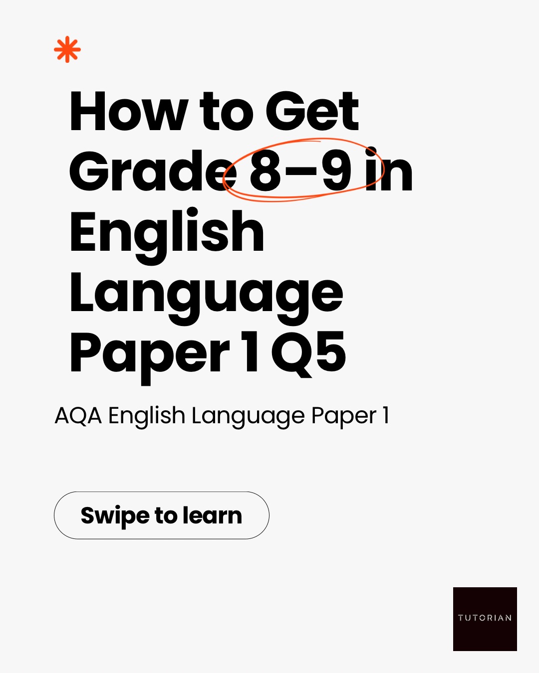 Struggling with English Language Paper 1 Q5?
This question is worth 40 marks - and most students lose marks by overcomplicating it.
Keep it simple:
β One clear idea
β Zoom in on detail
β Use structure
Thatβs how you move from Grade 5 β Grade 8+
π Save this before your exam
π₯ Share with a friend revising GCSE English
π© DM me βQ5β if you want a full model answer
#gcseenglish #aqaenglish #englishlanguage #gcserevision #studyhelp