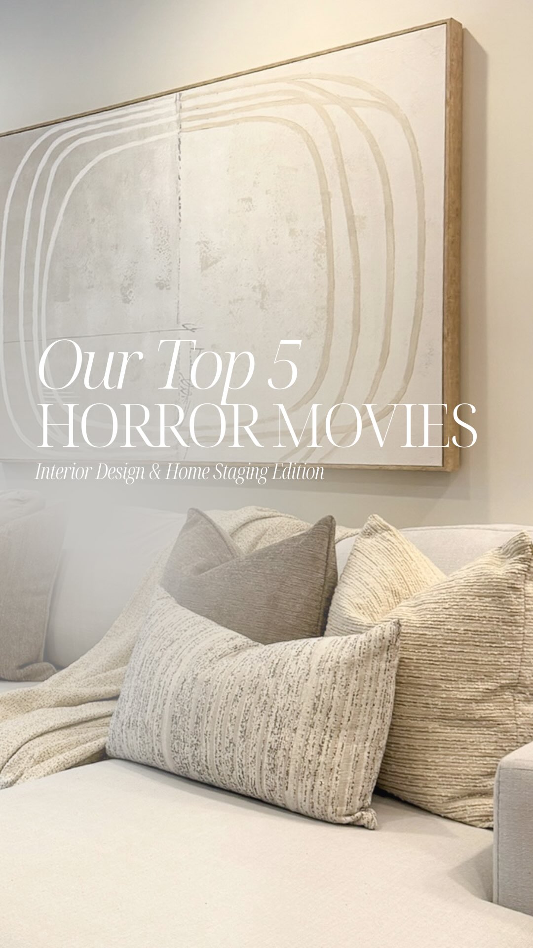 Our top 5 horror movies 👀🎥
If you know, you know lol The good news? It always comes together in the end 🤍
#interiordesign #homestaging #interiordecor #top5horrormovies #bostoninteriordesign
@resahq