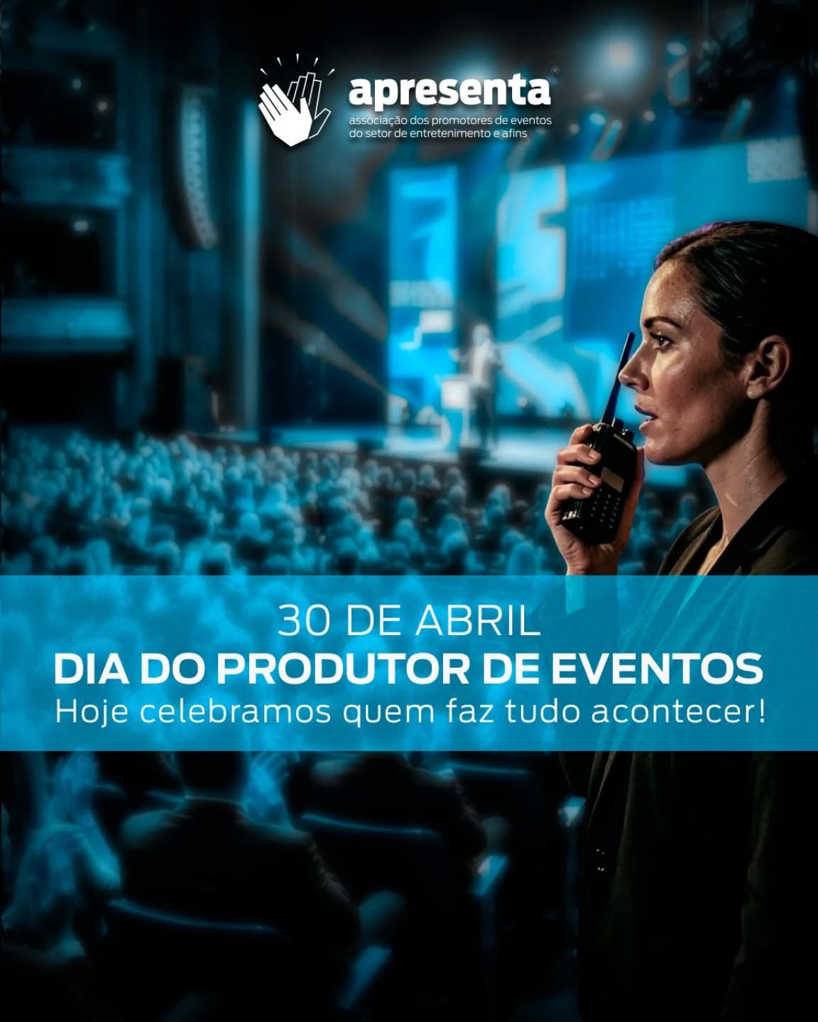 Hoje celebramos quem transforma ideias em experiências inesquecíveis.
No dia 30 de abril, comemoramos o Dia do Profissional de Eventos no Rio de Janeiro — uma data que agora faz parte oficialmente do calendário da nossa cidade, por meio da Lei nº 9.233/2026.
Parabenizamos todos os profissionais que fazem a engrenagem dos eventos girar: produtores, técnicos, criativos, equipes operacionais e tantos outros que, com dedicação e paixão, constroem momentos únicos para o público.
Essa conquista é resultado da união e do reconhecimento de um setor essencial para a cultura, economia e entretenimento do Rio, com iniciativa do vereador Rafael Aloisio Freitas e apoio da Apresenta.
Aos profissionais da Associação de Produtores de Eventos do Rio — Apresenta, o nosso respeito, admiração e orgulho. Vocês fazem acontecer!
*PARTICIPE - CONTRIBUA - ENGAJE - COBRE - REPRESENTE*
#ApresentaRepresenta
#SomosApresenta
#Apresenta+Abrape
@abrape
@abeoc.org.br
@visitrio.oficial
