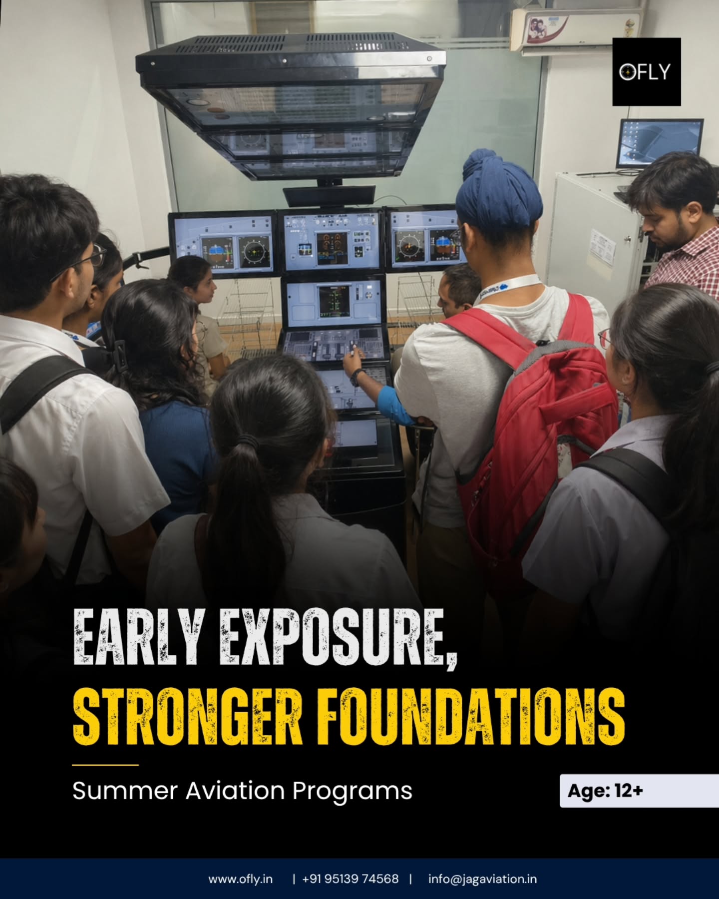 The right career decisions don’t start late.
They start early. ✈️
When students experience aviation firsthand,
they don’t just learn—they understand.
With OFLY’s Summer Aviation Programs,
young learners explore the industry, build clarity,
and take their first step with confidence.
Early exposure. Stronger foundations.
#OFLY #AviationStudents #FuturePilots #CareerClarity #SummerPrograms AviationLearning
