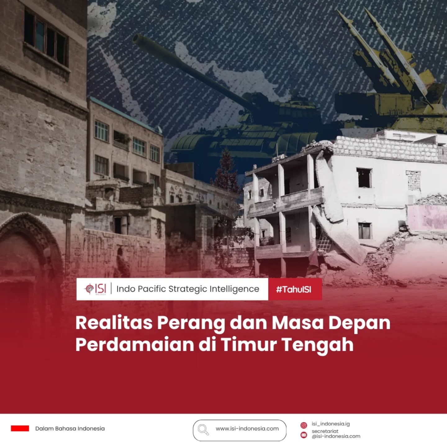 Dunia hari ini dihadapkan pada realitas keras dan harapan masa depan di Timur Tengah.
Target ambisius untuk merekonstruksi Gaza—yang mensyaratkan demiliterisasi total—berbenturan dengan realitas politik dan keamanan di lapangan. Kepercayaan belum terbangun, sementara syarat-syarat utama belum menemukan titik temu.
Di saat yang sama, operasi militer terus meluas dan memperdalam ketegangan regional. Pertanyaannya jadi semakin relevan:
apakah perdamaian bisa tercapai tanpa keseimbangan kekuatan dan pengakuan yang adil?
Perdamaian yang lahir dari dorongan dominasi akan sulit bertahan. Ia membutuhkan kompromi, kepercayaan, dan kerangka kerja yang benar-benar inklusif.
Menurut kamu, apakah pendekatan yang ada saat ini justru menjauhkan atau mendekatkan Gaza pada perdamaian?
Sumber:
- Abi-Aad, N. (2026, Maret). The Hormuz-Ras Laffan crisis: Serious impacts on global gas markets. Gulf Research Center.
- ABS News Service. (2026, 14 Maret). Iran deploys naval mines in Strait of Hormuz, threatening global shipping.
- Dakss, B., Czachor, E. M., & Sang, L. I. S. (2026, 14 April). U.S. imposes military blockade of Iranian ports on Strait of Hormuz. CBS News.
- Guhathakurta, R. (2026). The Kharg Island gamble: A probabilistic risk analysis of a U.S. seizure strategy. IndraStra Global, 12(3).
- Peskin, D. (2026, 5 April). The world without Hormuz: Oil flows collapse as alternatives fall short. CTech.
- Rafiq, M. A., Riaz, K., & Chandia, M. A. B. (2025, 12 Agustus). The Strait of Hormuz and the law of the sea: The Strait of Hormuz between sovereignty, diplomacy, and international maritime law. International Journal of Research and Innovation in Social Science (IJRISS), 9(7).
- Ramaswamy, S., Kaveri, V., Mohan, S., Srivenidevi, D., & Sudha, V. (2026). The 2026 Iran conflict: Geopolitical rupture, the Strait of Hormuz blockade, and the global energy crisis. *International Journal for Multidisciplinary Research (IJFMR), 8(2).
- Stokes, D. (2026, 14 April). The Hormuz blockade won't hurt China. The Spectator.
- Wikipedia. (2026, 14 April). 2026 Strait of Hormuz crisis.
#TahuISI #Geopolitik #TimurTengah #Gaza #InternationalRelations