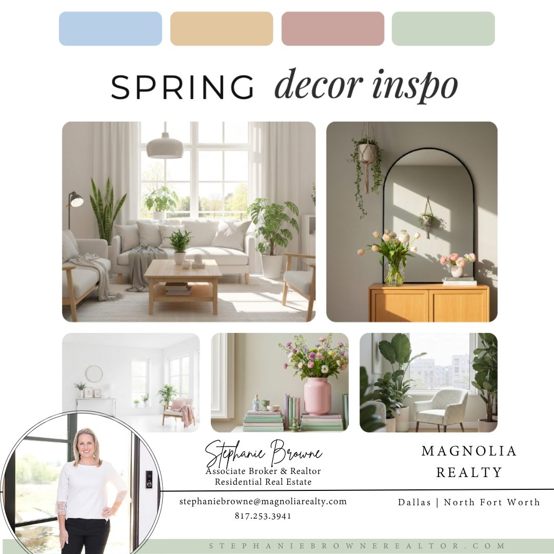🌸 Freshen up your home this season with these spring decor ideas!
From soft pastels to bold floral patterns, now’s the perfect time to bring new life to your space.
Introduce these trends by swapping out heavy winter fabrics for lighter, breezier materials like linen or cotton. Add a touch of spring with floral throw pillows, fresh flowers, or a new piece of art that reflects the season. Incorporating natural elements like wicker baskets, wooden accents, and potted plants can instantly brighten your space and create a warm, welcoming atmosphere.
🌿 What’s your go-to spring decor trend this year? Share your spring touches below and let’s get inspired together!
#springdecor #homestyling #interiordesign #decorinspiration