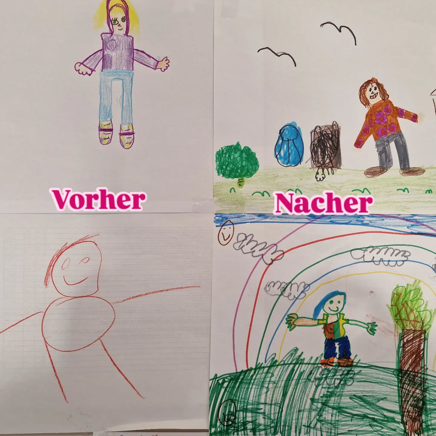 Weil es immer wieder so beeindruckende Vorher - Nacher-Bilder gibt liebe ich meinen Job.
Und weil mein großes Ziel offline nicht zu erreichen ist möchte ich mit meiner Reflexintegration online gehen.
Ich möchte nämlich jedes Vorschulkind in Deutschland erreichen damit es durch mein Training optimal auf die Anforderungen in der Schule vorzubereitet ist.
Durch die Reflexintegration lege wir ein körperliches Fundament um still sitzen, zuhören und konzentriertes
Arbeiten überhaupt möglich zu machen. Damit Schule einfach gelingen kann. Denn der Satz " Reiß dich zusammen " oder " konzentier dich doch mal" haben noch niemand geholfen, denn der Körper folgt unbewussten Bewegungen die automatisch abspulen wenn sie getriggert werden. Und viele Menschen, laute Geräusche oder helles Licht können schon ein Auslöser sein. Und wenn der Finger "gefühlt" auf der heißen Herdplatte liegt, wie soll ich mich dann aufs schreiben konzentrieren?
Total logisch wenn man es weiß, aber es weis kaum einer. Daher möchte in online gehen und dieses Training bekannt machen damit es den Kinder gut geht in der Schule wenn es mir schon nicht möglich ist dieses System abzuschaffen.
#flamingrow0426 #reflexintegration #Vorschulkind #vorschule #fitfürdieschule
@katrinhill.onlinewachsen