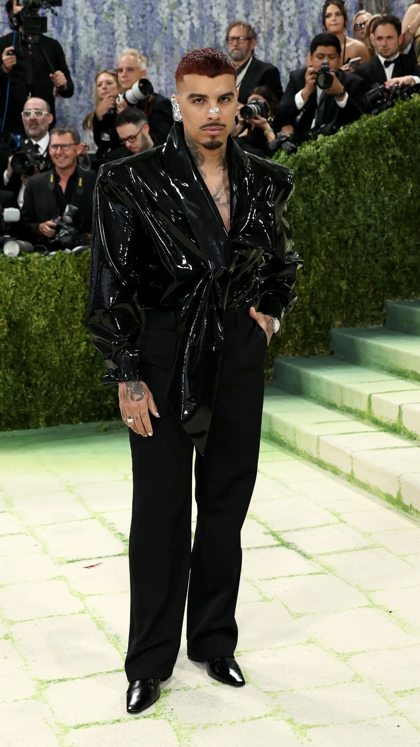 @rauwalejandro en #MetGala 🦊