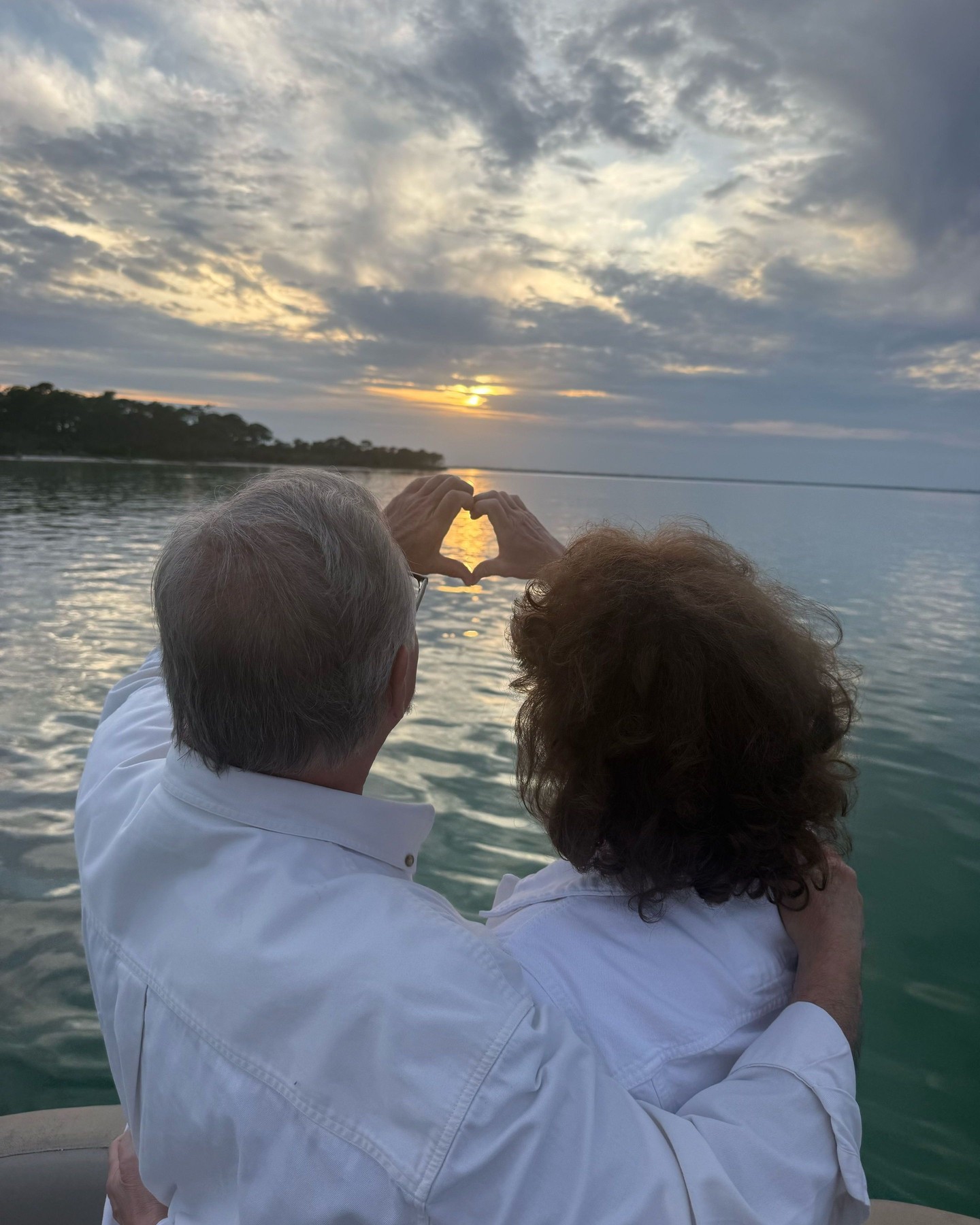 Beautiful sunset views with @captainwendirealtor
