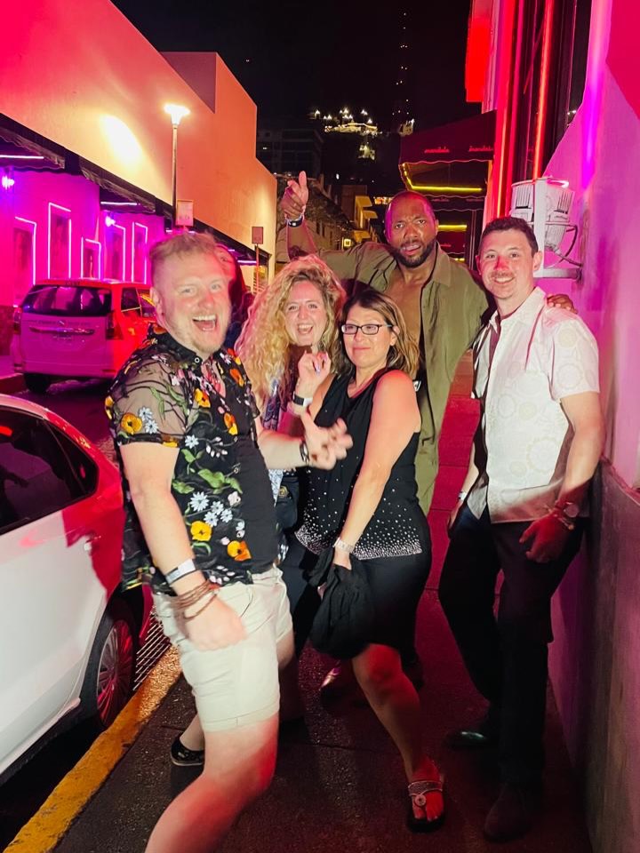 🍹🔥 Puerto Vallarta nights with the crew — bar hopping, tequila flowing, and dancing nonstop for a night full of unforgettable vibes. 💃✨ #PuertoVallartaNights #FriendsTrip #tequilatime