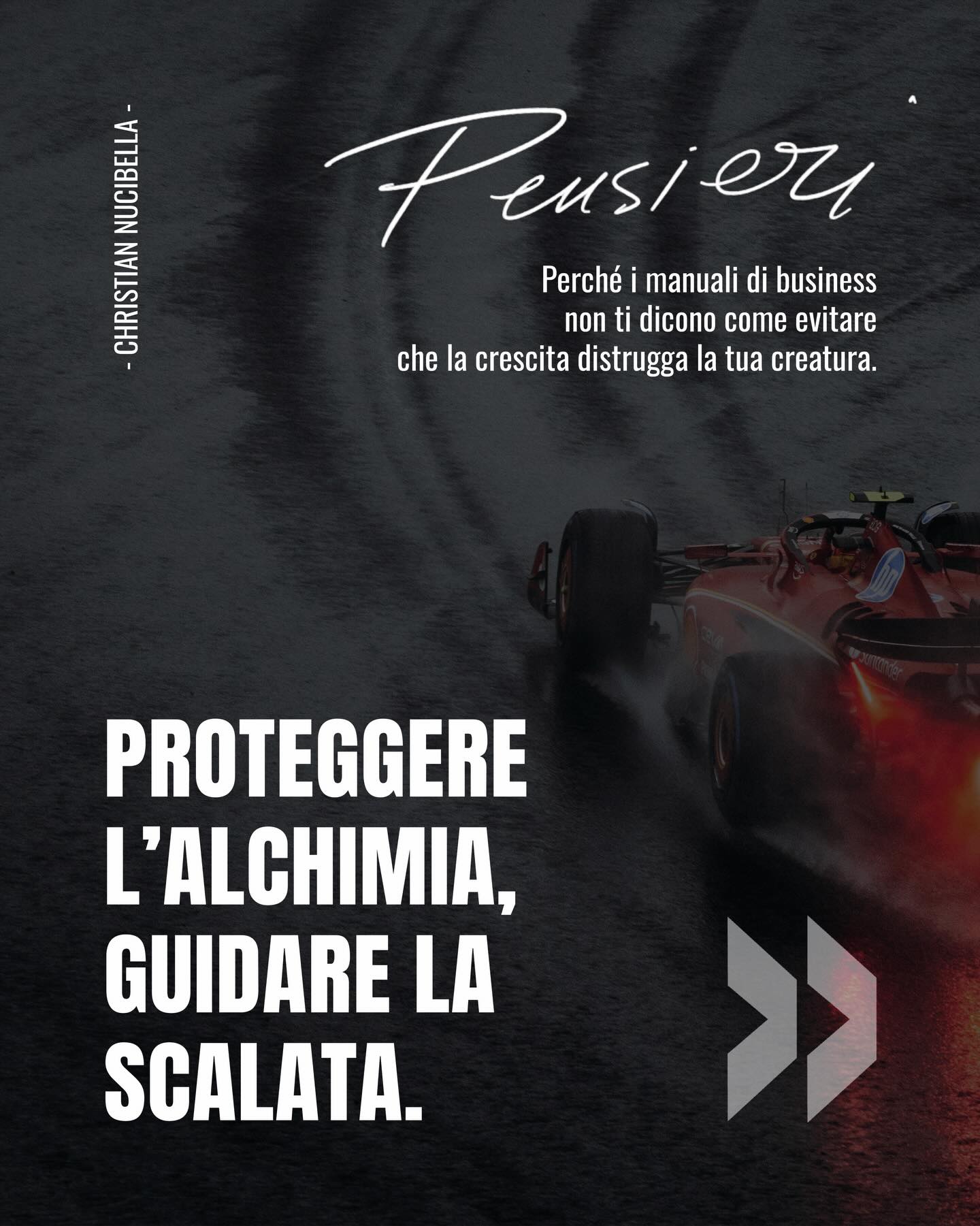 Scalare non significa diventare la brutta copia di se stessi.
Molti manuali spiegano come crescere, ma pochi dicono come evitare che il successo diventi una prigione.
Il segreto è blindare l’alchimia delle origini mentre si punta alla vetta.
Non lasciare che sia il mercato a riscrivere la tua storia.
Il Metodo Nucibella mette l’imprenditore al centro, non il deal.
Link in bio
#KNTNR #StrategiaDellAttenzione
#MarketingStrategico #Rilevanza #Leadership