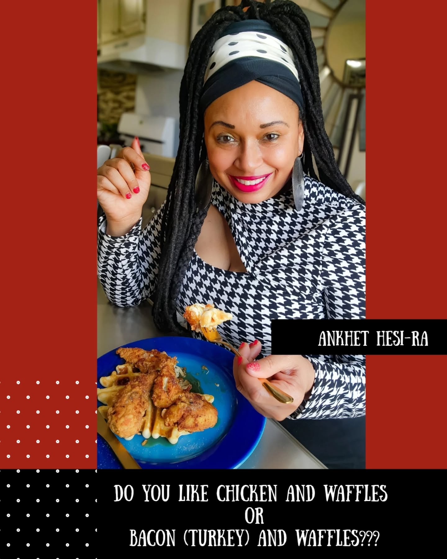 Do you like chicken and waffles or Bacon (Turkey) and waffles???
I made chicken and waffles this morning for the very first time 😋
You may find it funny that even though I grew up in Mississippi, I had never had this dish before!
Well, let me tell you…it turned out GOOD 👏🏾
And in the process, I learned something new, I actually prefer my waffles with turkey bacon on the side! What about you?
In the meantime...
✅️Try new things
✅️ Learning as you go
✅️Enjoy the simple things
#HomeCooking
#ChickenAndWaffles
#CookingAtHome
#foodie
#SimpleJoy