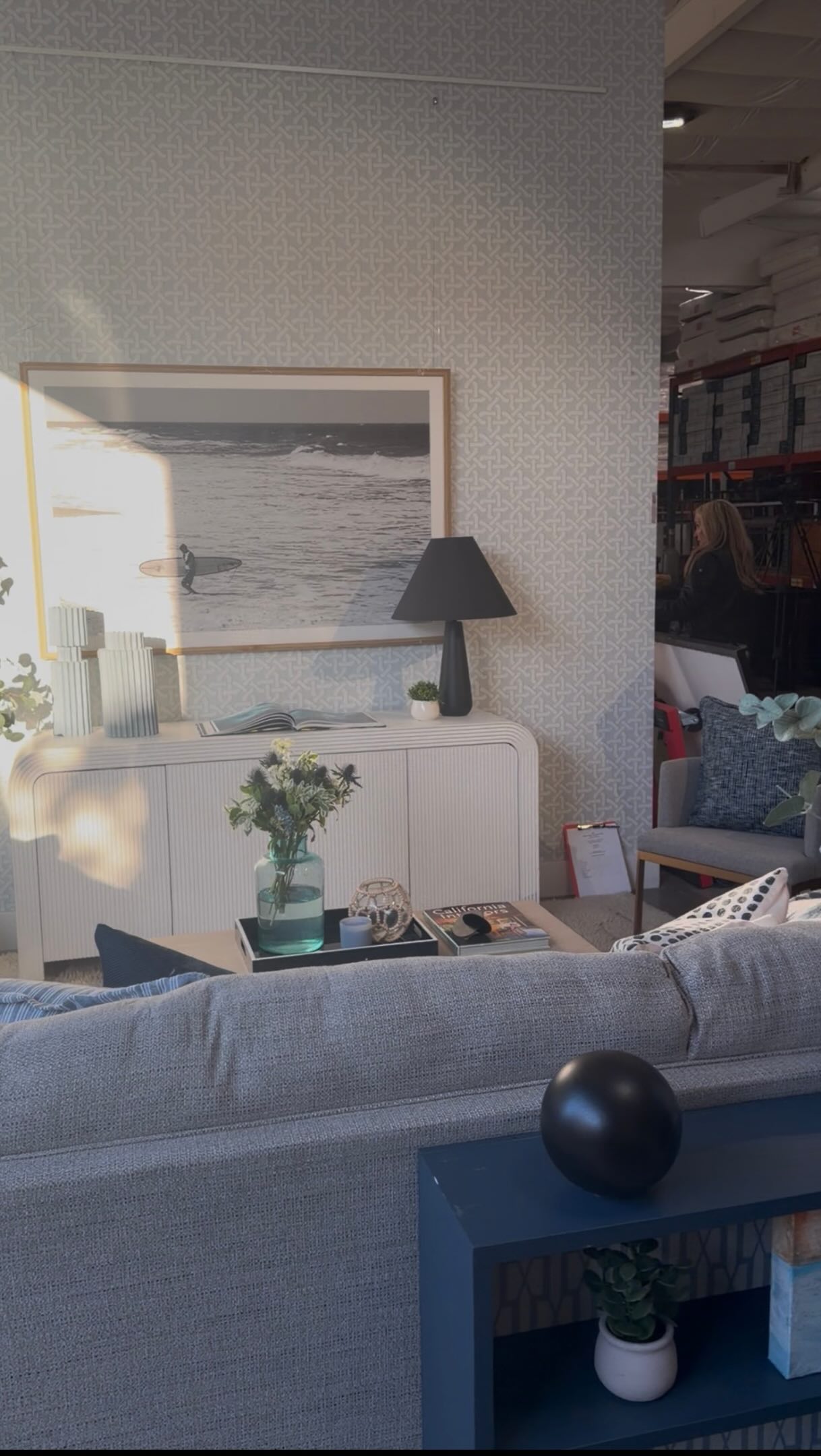 Part Three: A little design magic… with someone’s personality woven right in. 💙✨
What starts as a beautiful setup becomes even better when it fits the person it’s meant for.
Shoutout to @elenashawnprojects for creating a space for Claude (a veteran we were honored to meet) that felt instantly “him.” Claude is proud of his service — as he should be — and he brought the best energy from the moment we walked in.
He especially loved all the blue tones (his favorite color) — to the point that his shirt basically matched the living room styling. 💙 And the details? Total joy: books about underwater sea creatures, the greenery, the playful touches that made the room feel lived-in and personal.
And a huge shoutout to our Make It Home team for bringing it to life on install day — the lifting, placing, styling, and all the behind-the-scenes care that turns a setup into a real home.
Thank you, ESP, for designing with dignity and delight. Claude felt it — and so did we. 🤍
Stay tuned for our final part of the series, Part Four!
Thank you to all of our sponsors and participants:
@lotusbleusf ~Presenting Sponsor
@boulevardmarin ~Gold Sponsor
Silver Sponsors: @allnaturalstone, Senior Settlers, @fergusonhomeofficial & @true.caliber, @episcopalimpactfund and Merritt Richmond & Fred Chung.
Sponsors: @pezzoloandco, @cahomeanddesign, @sfdesigncenter, @changingplacesbayarea & Birch Circle Movers, @unitedmarketsca, @upstartmodern and @respectablebird