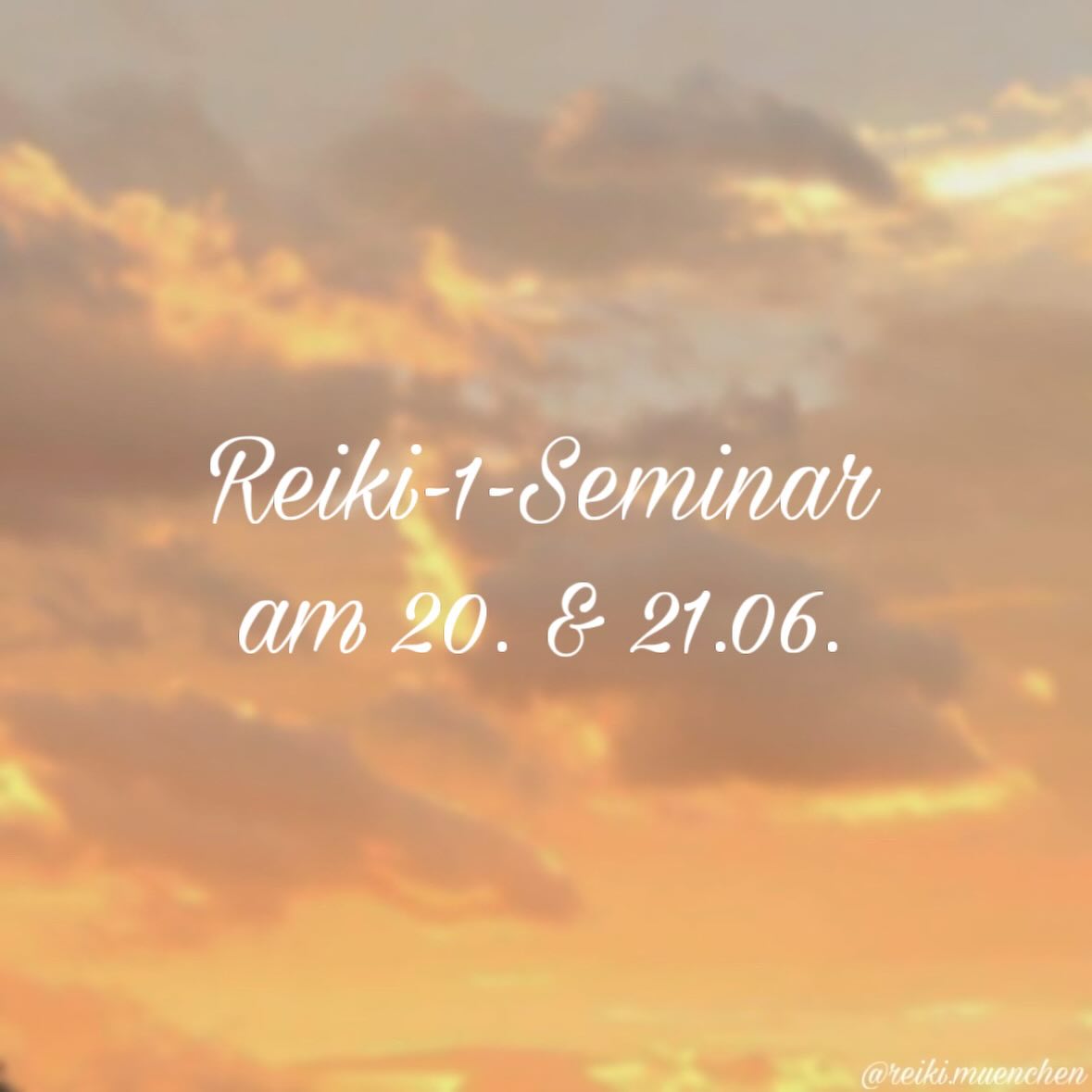 Es sind noch Plätze frei! Wer Interesse hat kann sich gerne über das Buchungssystem auf der neuen Website anmelden, ich freue mich!
#reiki #reikimünchen #reikiteacher #bogenhausen #praxis