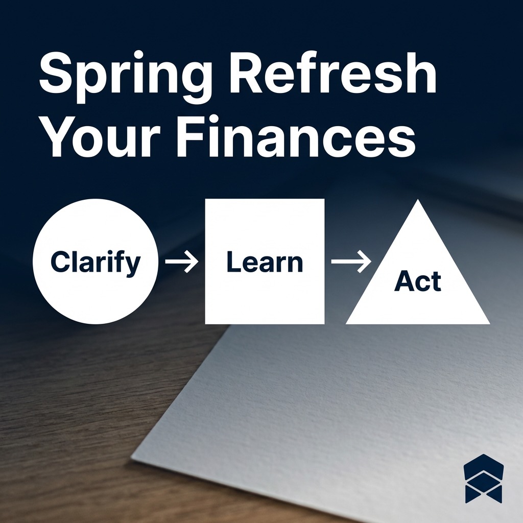 Spring cleaning isn’t just for your cupboards. 🧹 Give your financial knowledge a refresh with three simple steps:
🔍 Clarify your goals
📚 Learn the basics
🚀 Take action
#PersonalFinance #FinancialLiteracy #SpringRefresh #Economedia