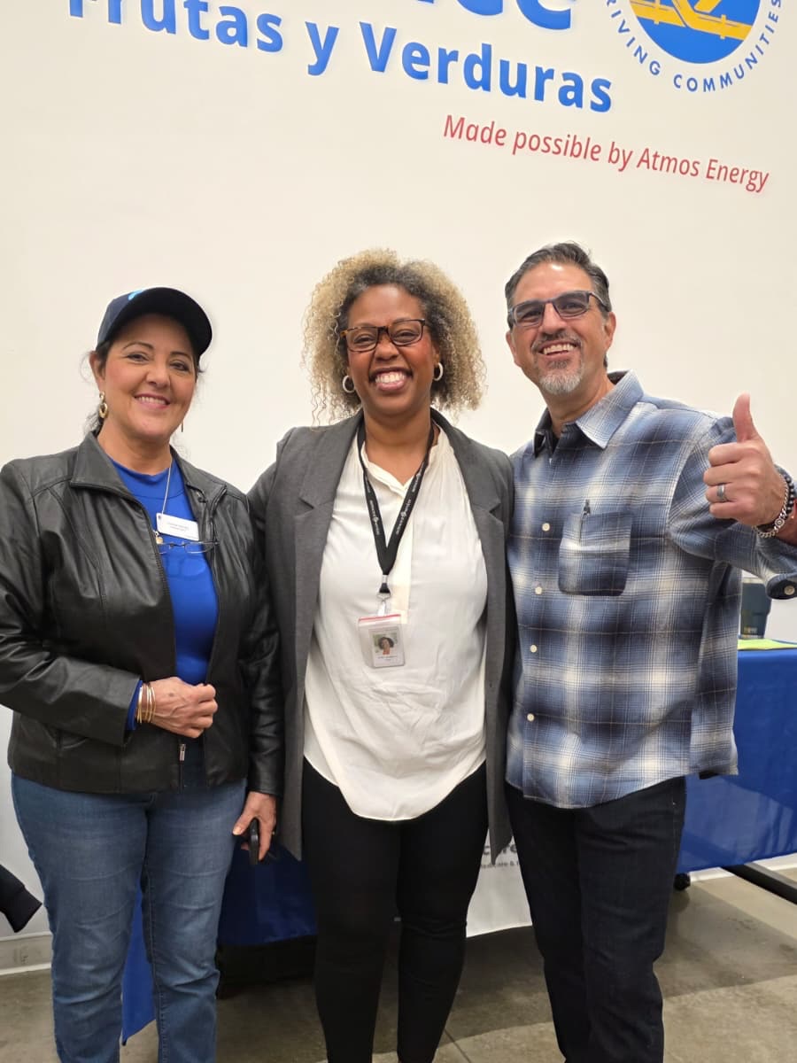 We had a great time tabling at Metrocrest and connecting with our neighbors. Our highlight was a surprise run-in with CEO right in the heart of the food pantry! We value seeing leadership working side-by-side in our community!