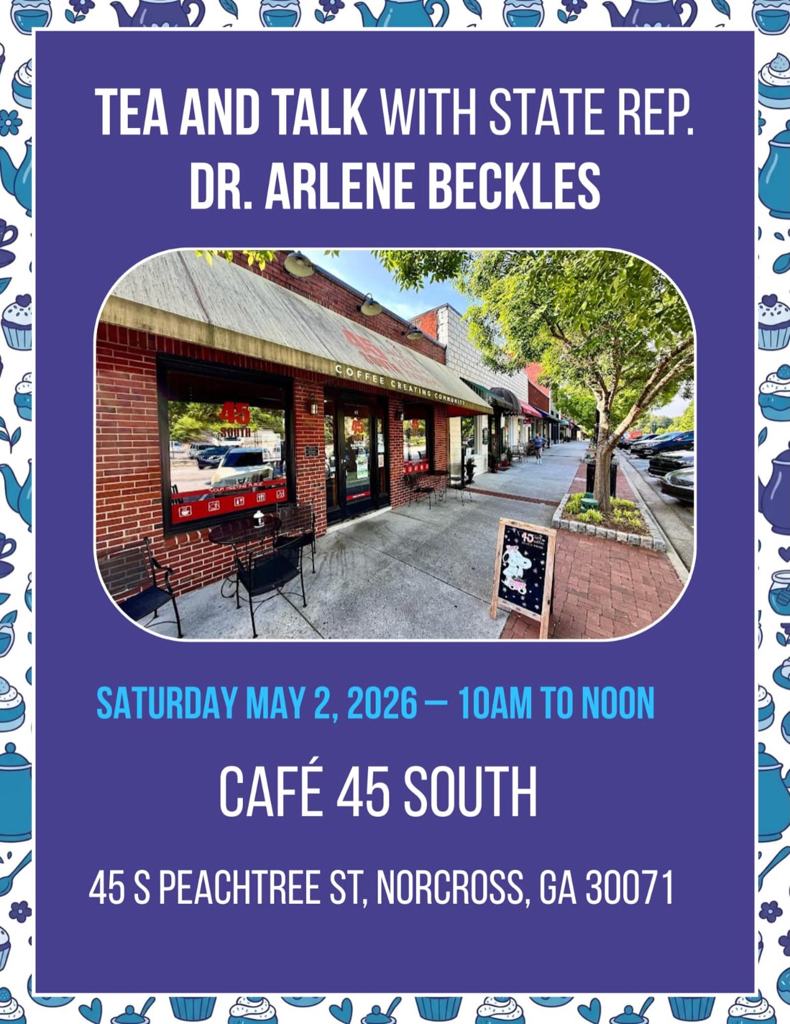 Time for some more tea!